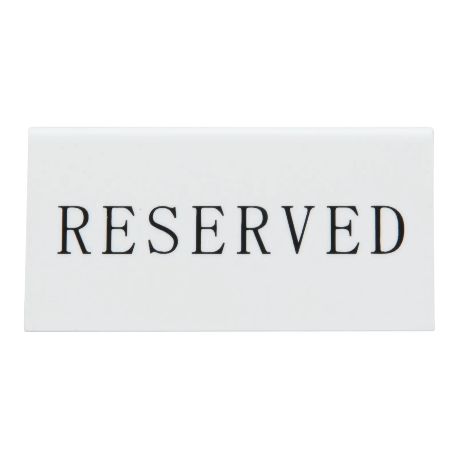 Securit® Tafeln Classic White, EN: 5x Reserved