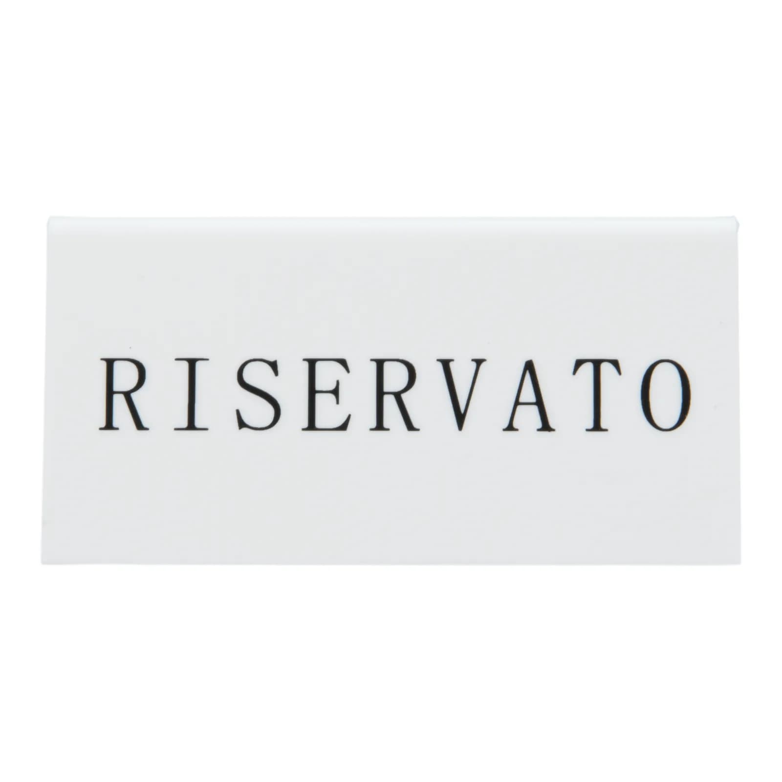 Securit® Tafeln Classic White, IT: 5x Riservato