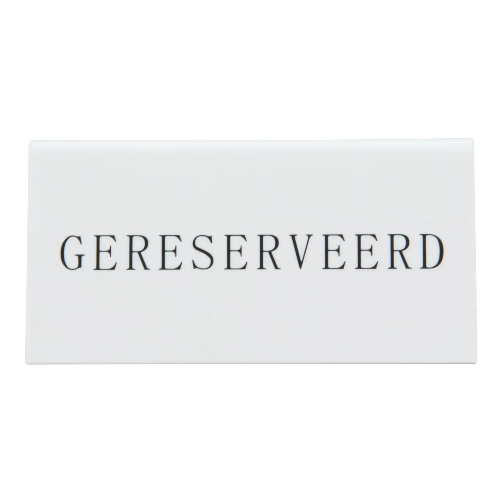 Securit® Tafeln Classic White, NL: 5x Gereserveerd