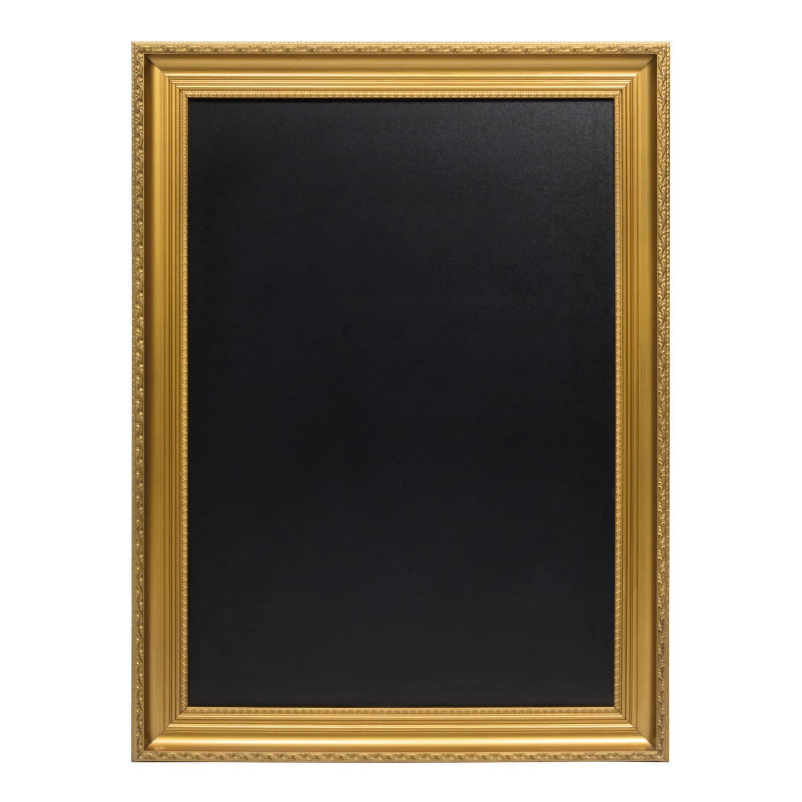 Securit® Kreidetafel Gold, gravierter Rahmen – 65×85cm