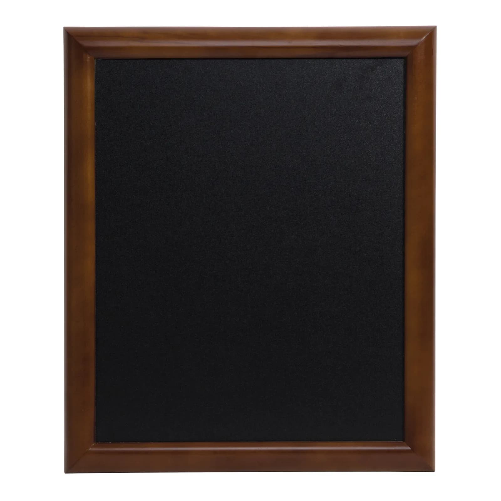 Securit® Ardoise murale "Universal" - Bois finition marron foncé laqué - Kit de montage inclus - 60x80cm