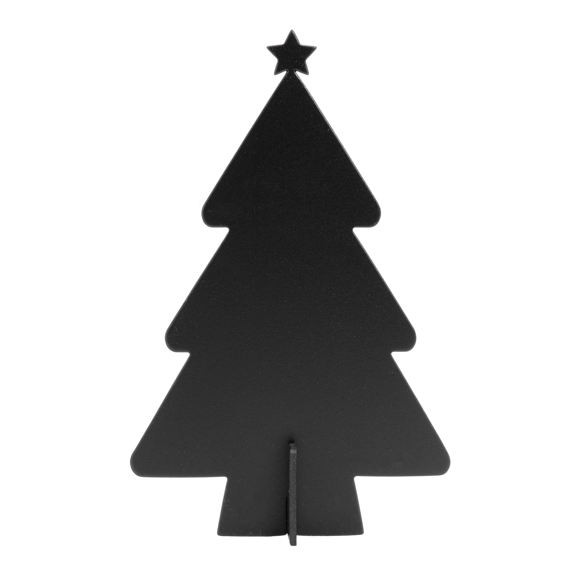 Securit® Ardósia Deco 3D Silhueta - Árvore de Natal - Marcador de giz incluído