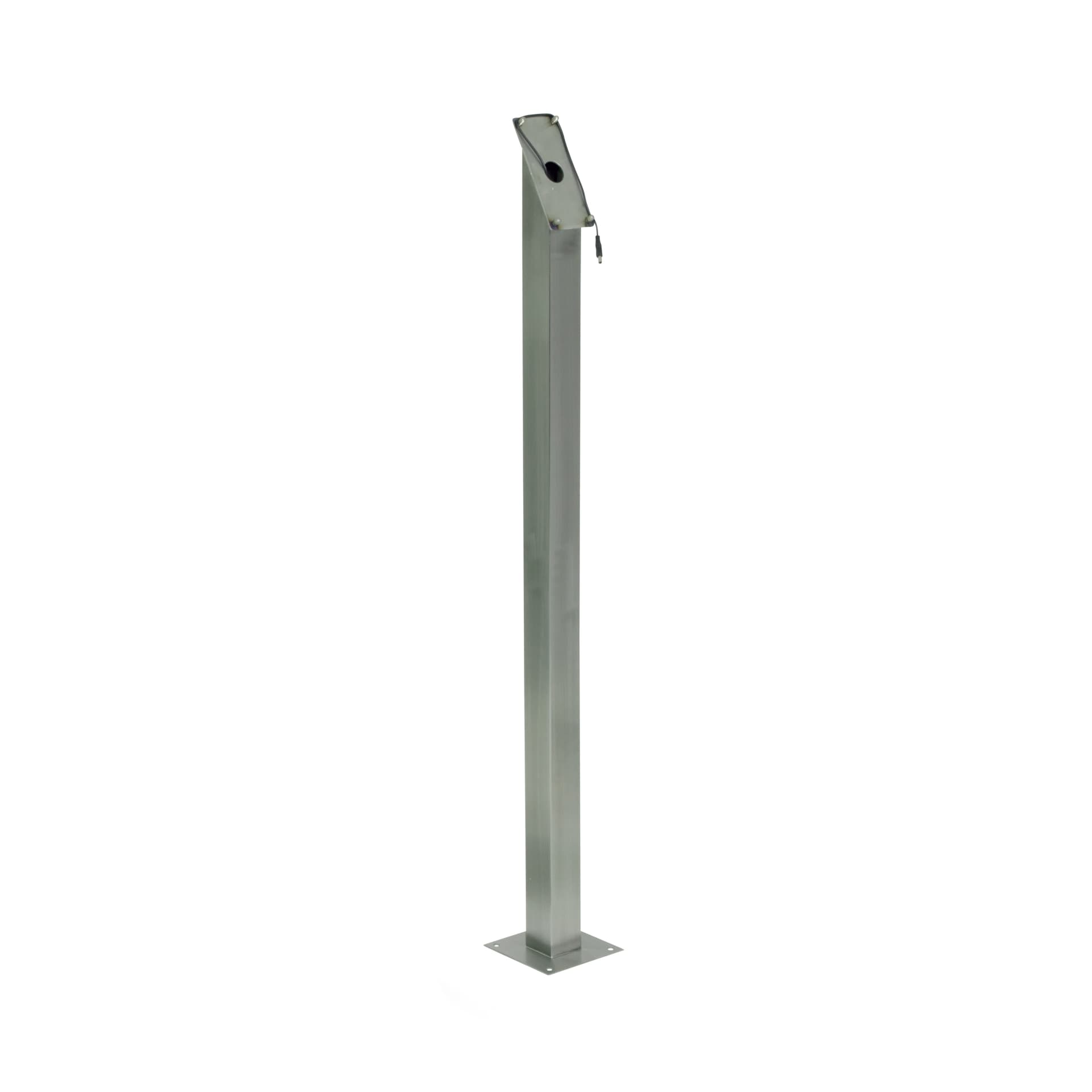 Securit® Piede 120 cm per portamenu LED - acciaio inossidabile