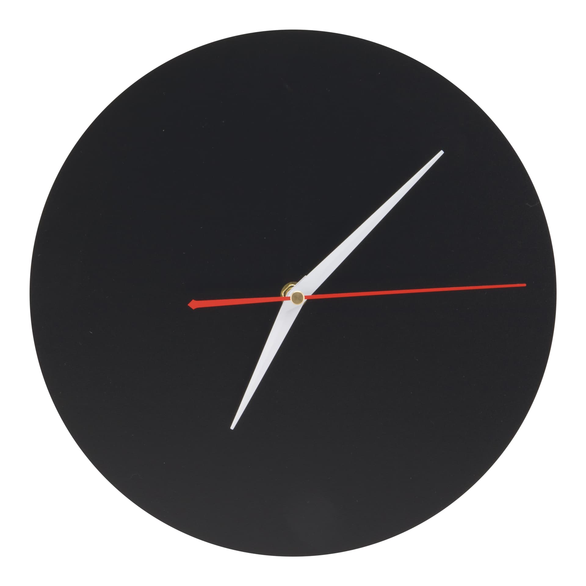 Securit® Ardoise murale - Silhouette Horloge - Feutre-craie et kit velcro pour accrochage mural inclus - Fin de série