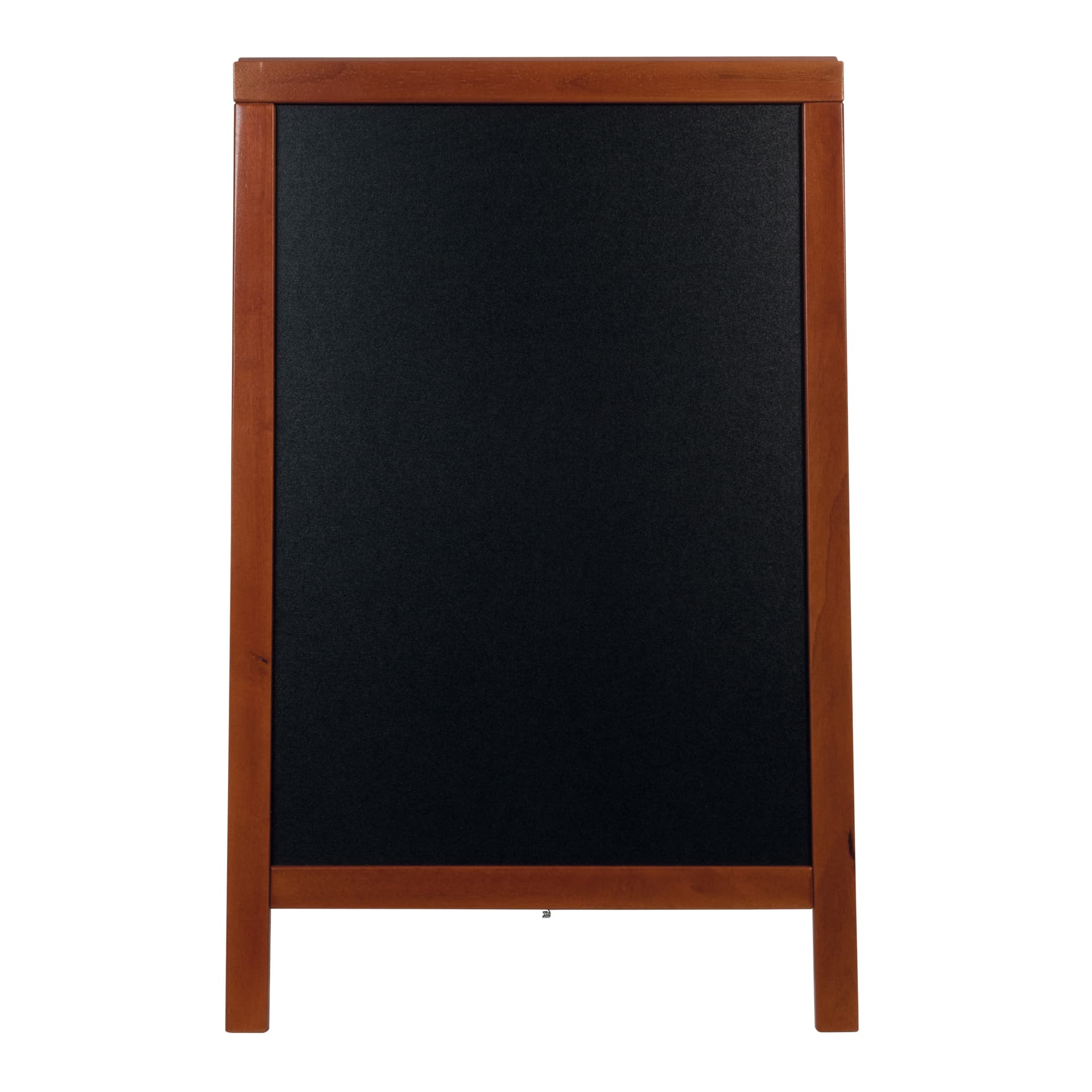 Securit® Painel-trottoir Duplo em Hevea - acabamento mogno lacado - 55x85cm