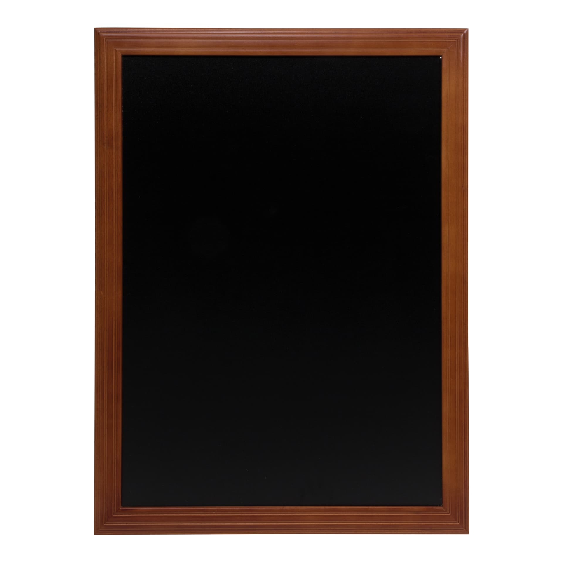 Securit® Ardósia madeira universal - acabamento mogno lacado - kit de fixação incluído - 60x80cm
