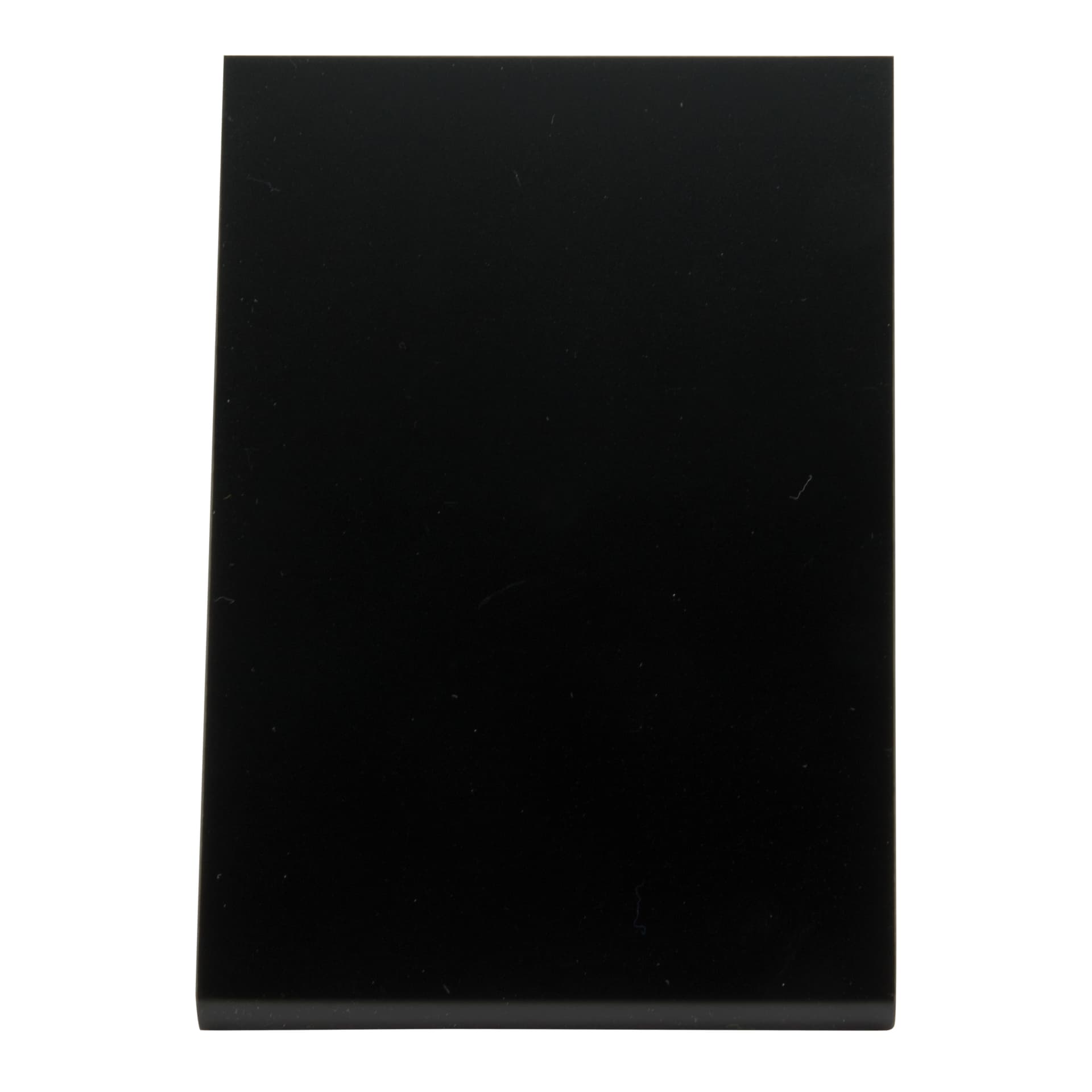 Securit® Lot de 3 Ardoises de table A6 - Noir - Forme en L - Recto mat et Verso brillant