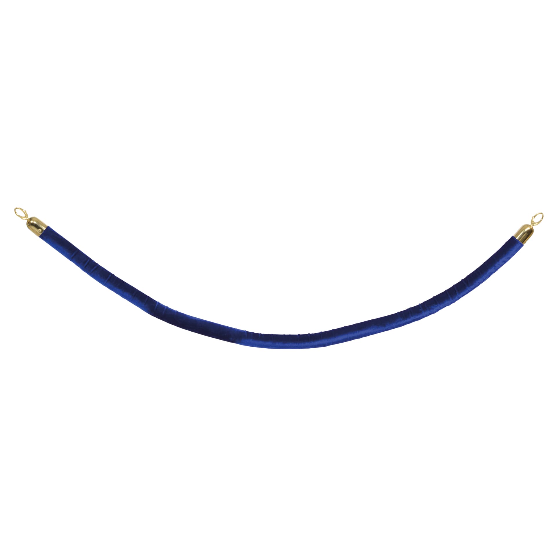 Securit® Corda velluto per palo classico - Terminali dorati - 150 cm