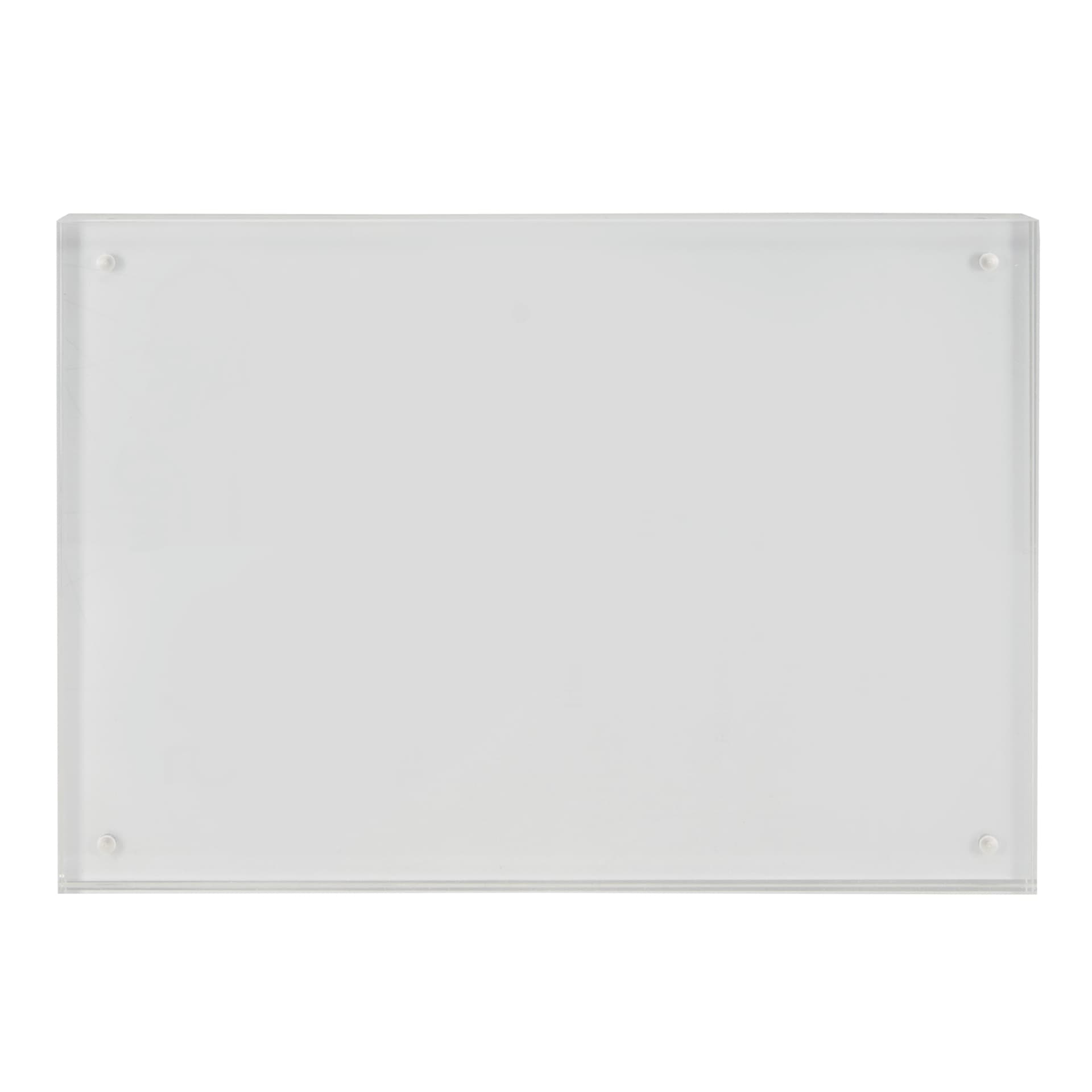 Securit® Porte‑affiche transparent A5 - Acrylique - À utiliser comme cadre simple ou double-face