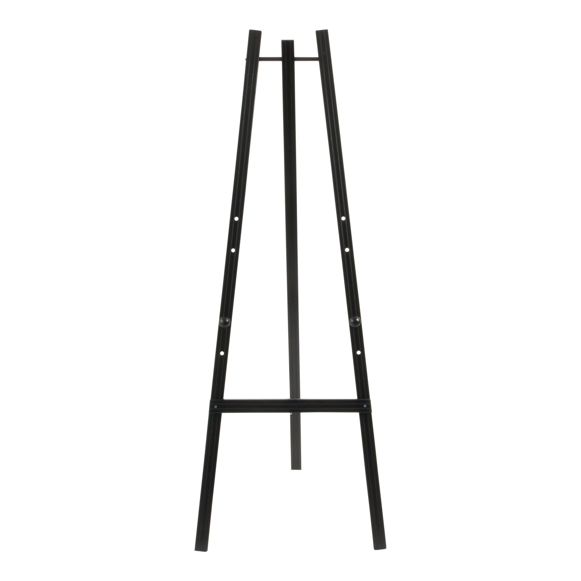 Securit® Cavalletto in legno Easel, finitura nero laccato - 165cm