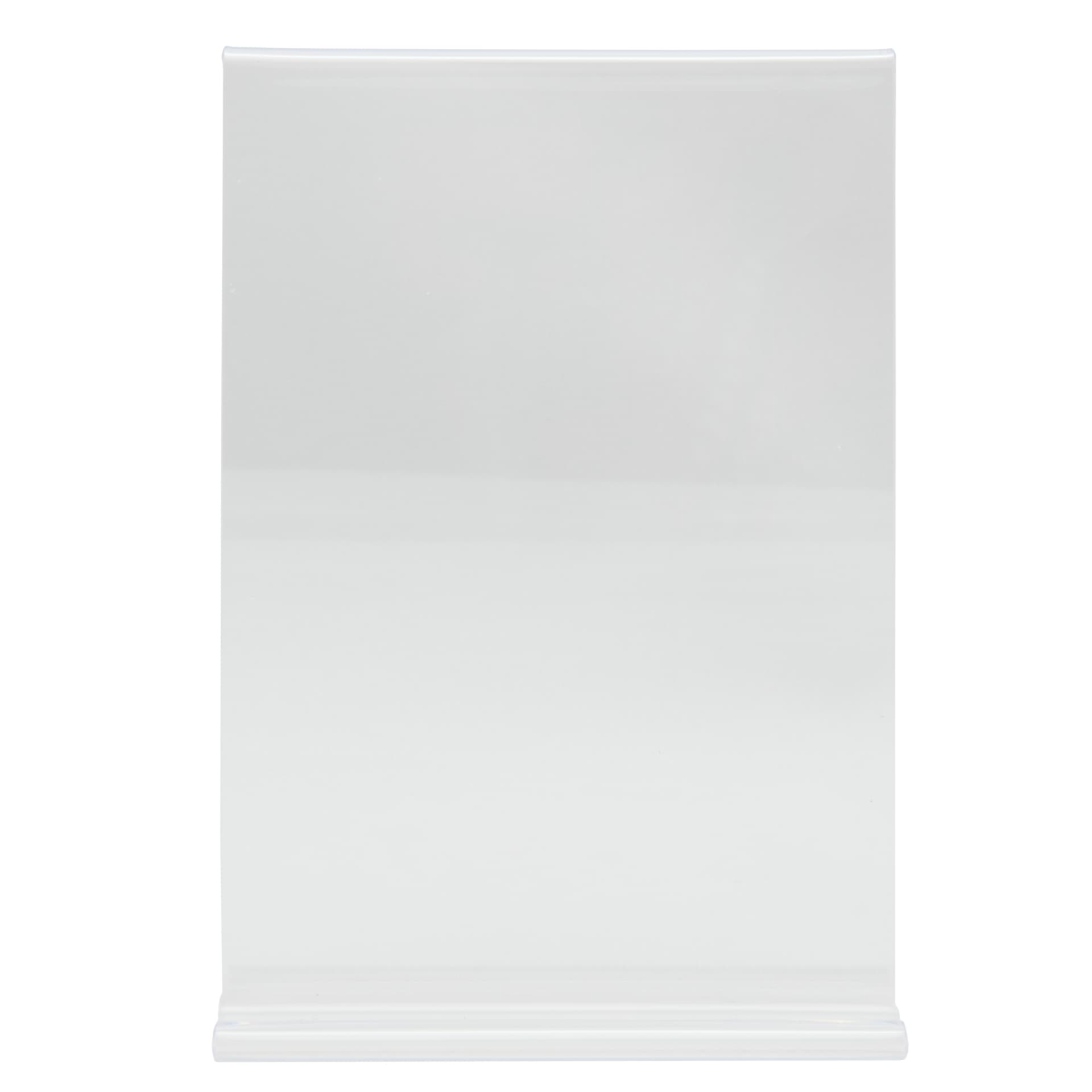 Securit® Porte‑affiche transparent A6 - Vertical - Acrylique - Double-face
