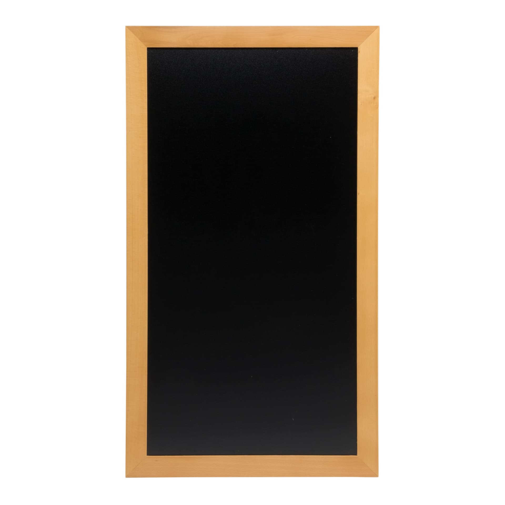 Securit® Ardósia madeira comprida - acabamento teca lacado - kit de fixação incluído - 56x100cm