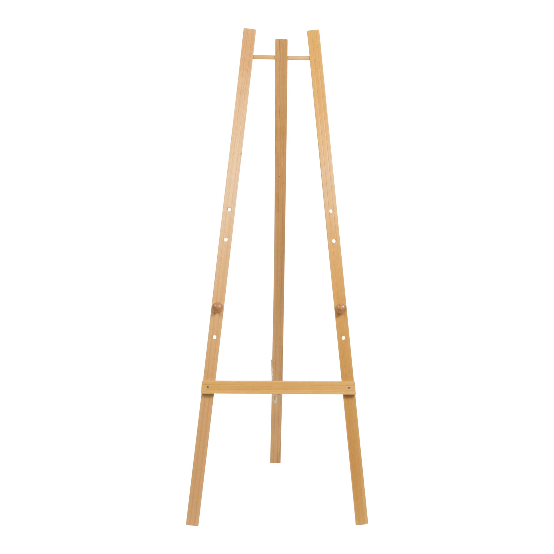 Securit® Cavalletto in legno Easel, finitura faggio laccato - 165cm