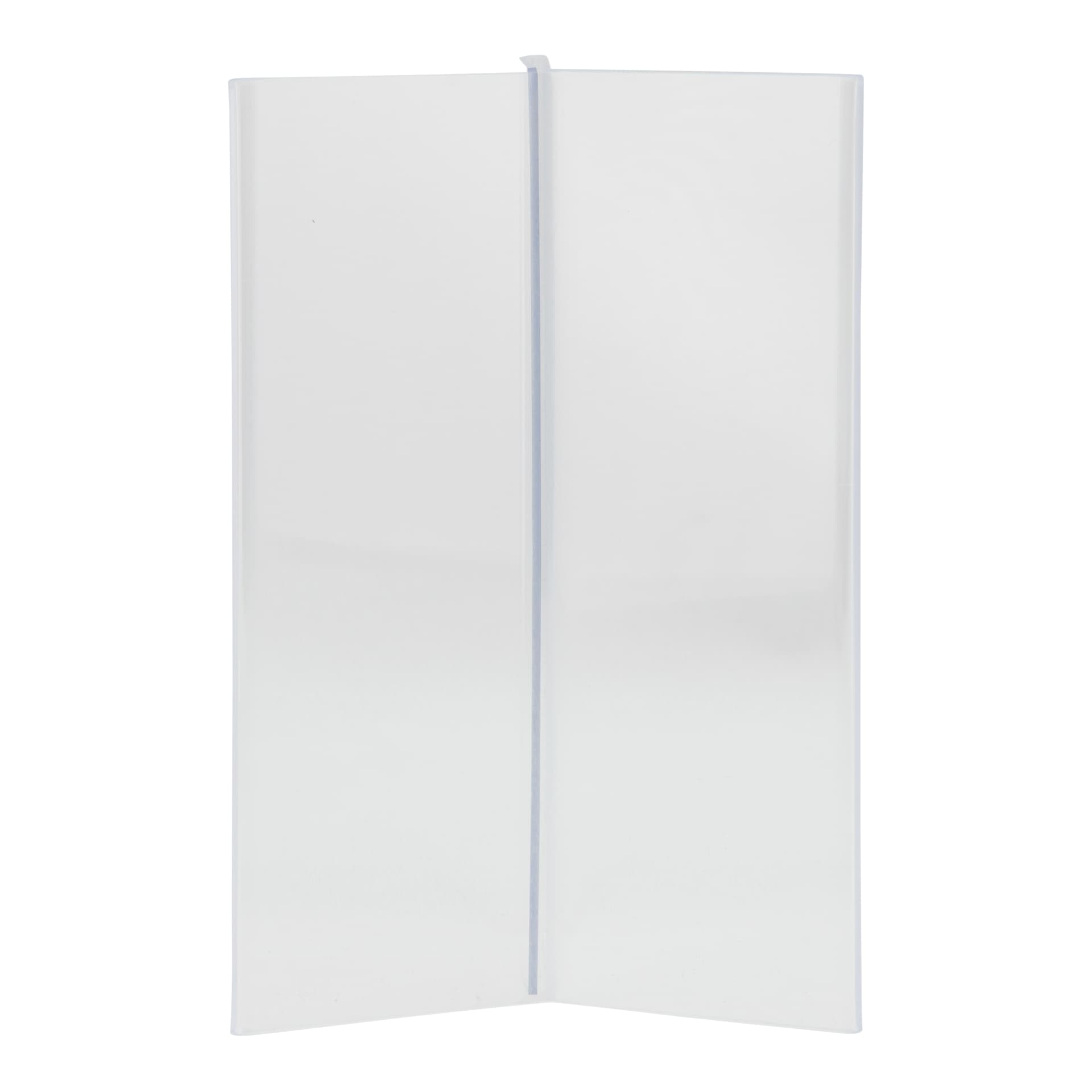Securit® Porte‑affiche transparent A4 - Forme en Y - Acrylique
