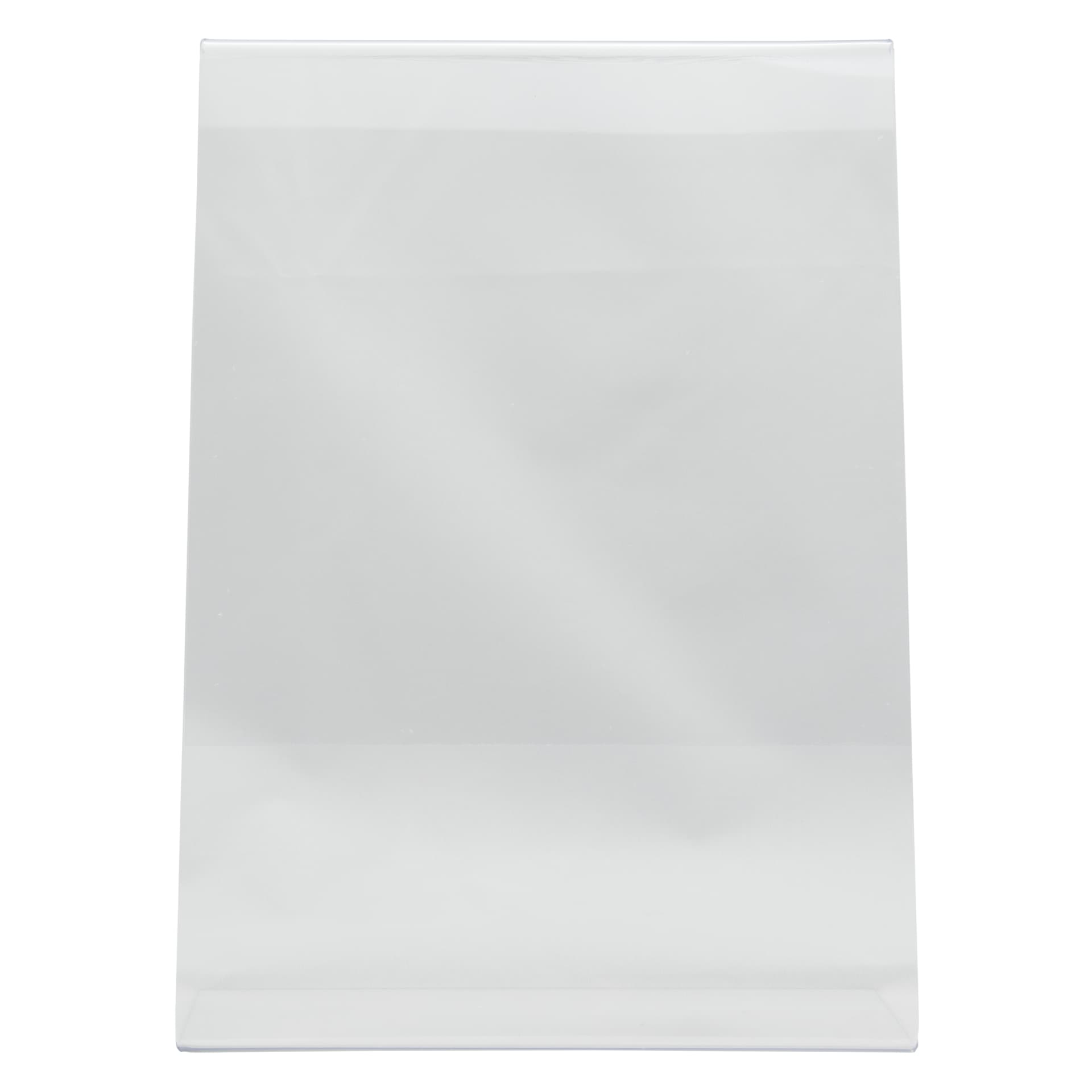 Securit® Porte‑affiche transparent A4 - Forme en L - Acrylique