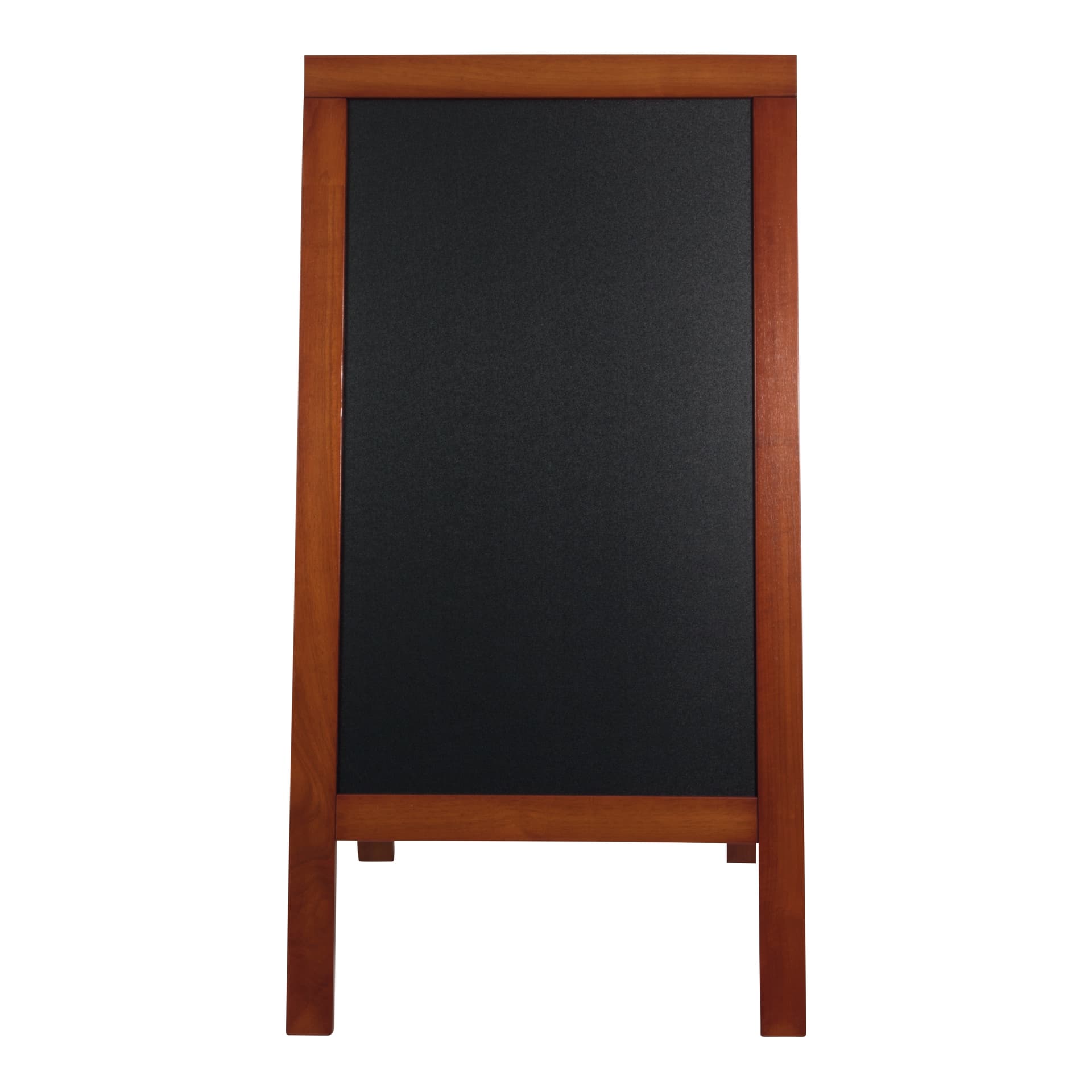 Securit® Painel-trottoir Sandwich em Seringueira. Acabamento mogno envernizado - 70x135cm