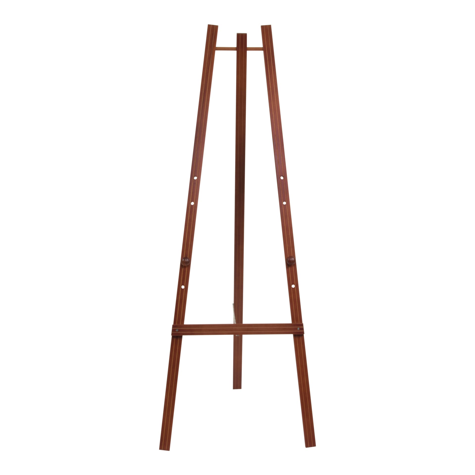 Securit® Cavalletto in legno Easel, finitura mogano laccato - 165cm