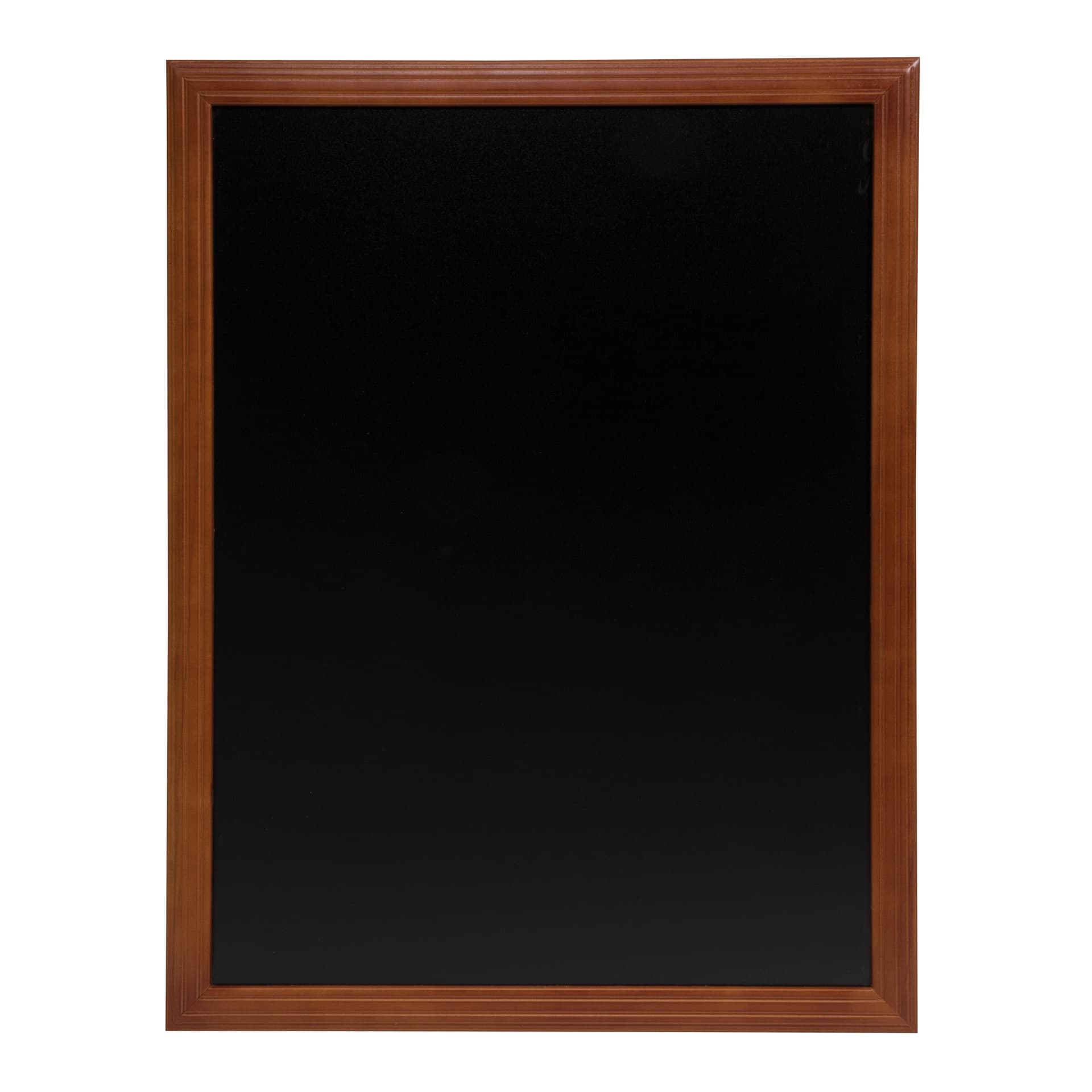 Securit® Ardósia madeira universal - acabamento mogno lacado - kit de fixação incluído - 70x90cm