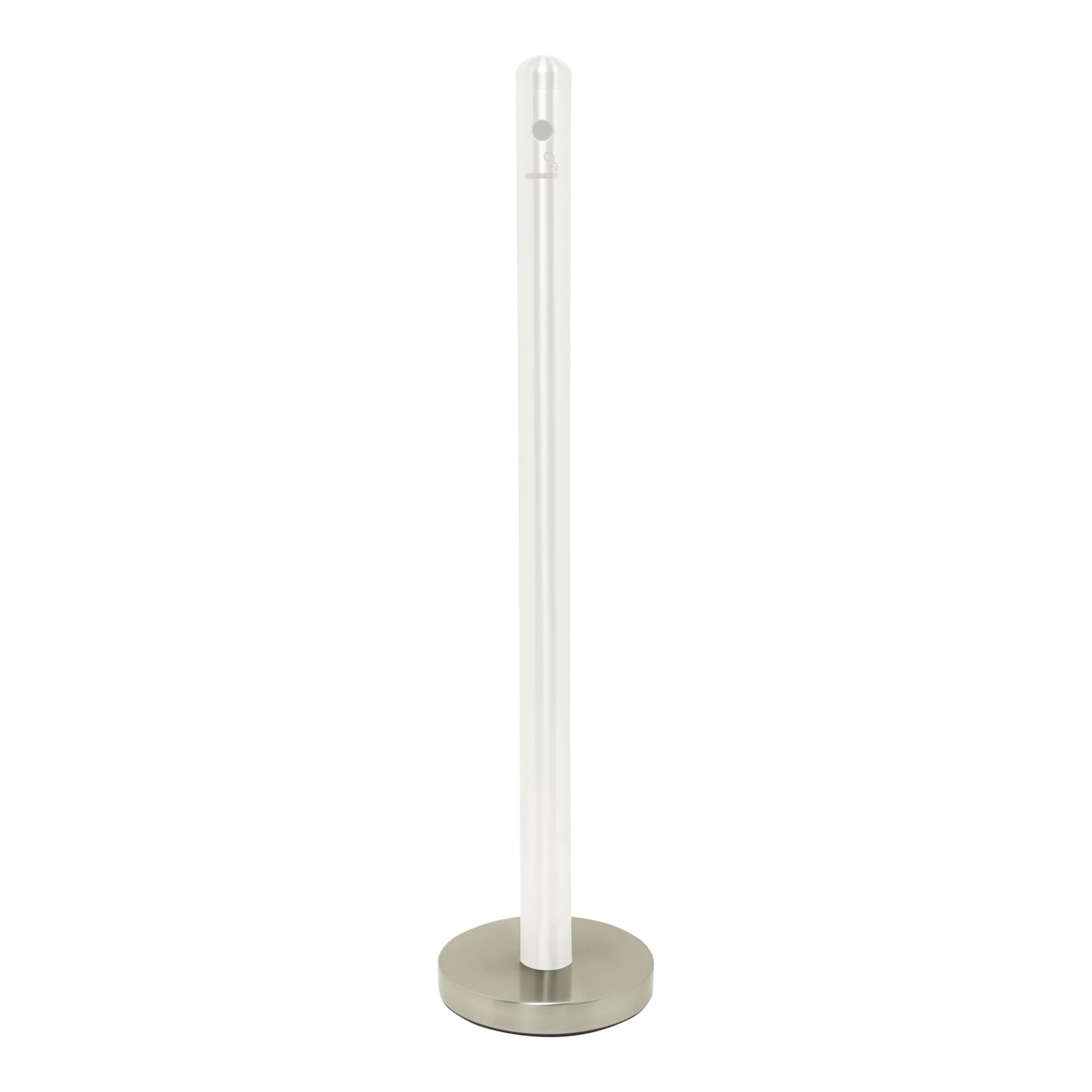 Securit® Base posacenere - Acciaio inox - 24x24x4 cm (piede non incluso)