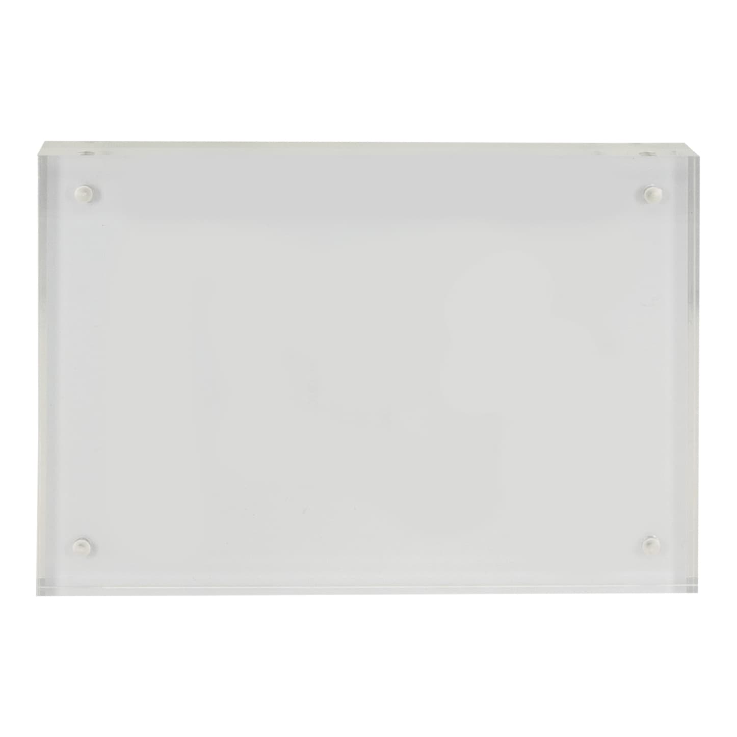 Securit® Porte‑affiche transparent A6 - Acrylique - À utiliser comme cadre simple ou double-face