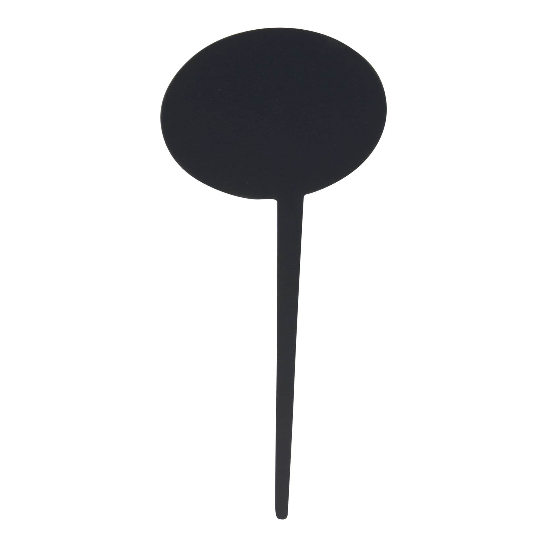 Securit® Lot de 5 Étiquettes Ardoises - Silhouette Bulle - Noir - Feutre-craie inclus