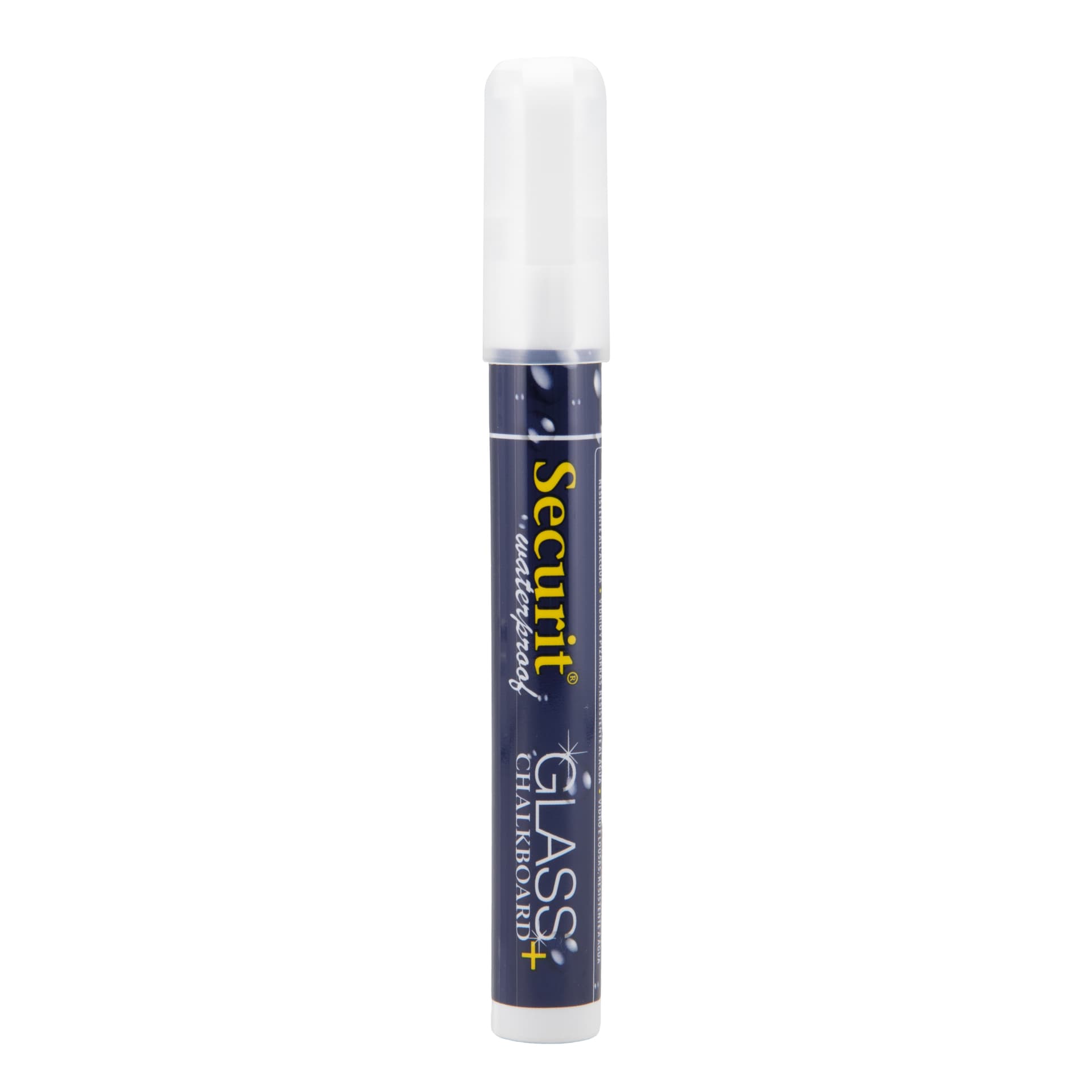 Securit® Pennarello a gesso waterproof - punta 2-6mm