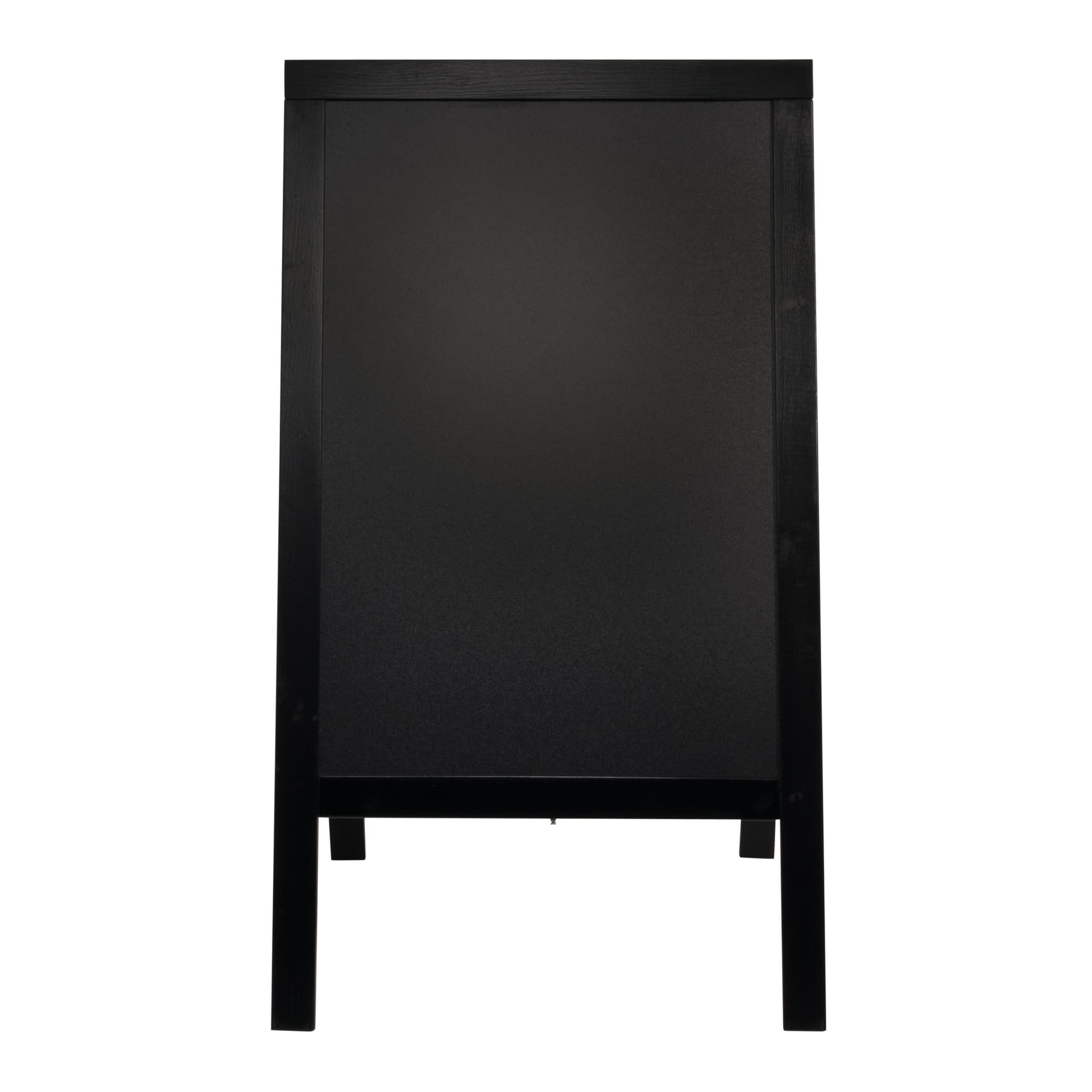 Securit® Painel-trottoir Sandwich em Pinho. Acabamento preto envernizado - 70x120cm