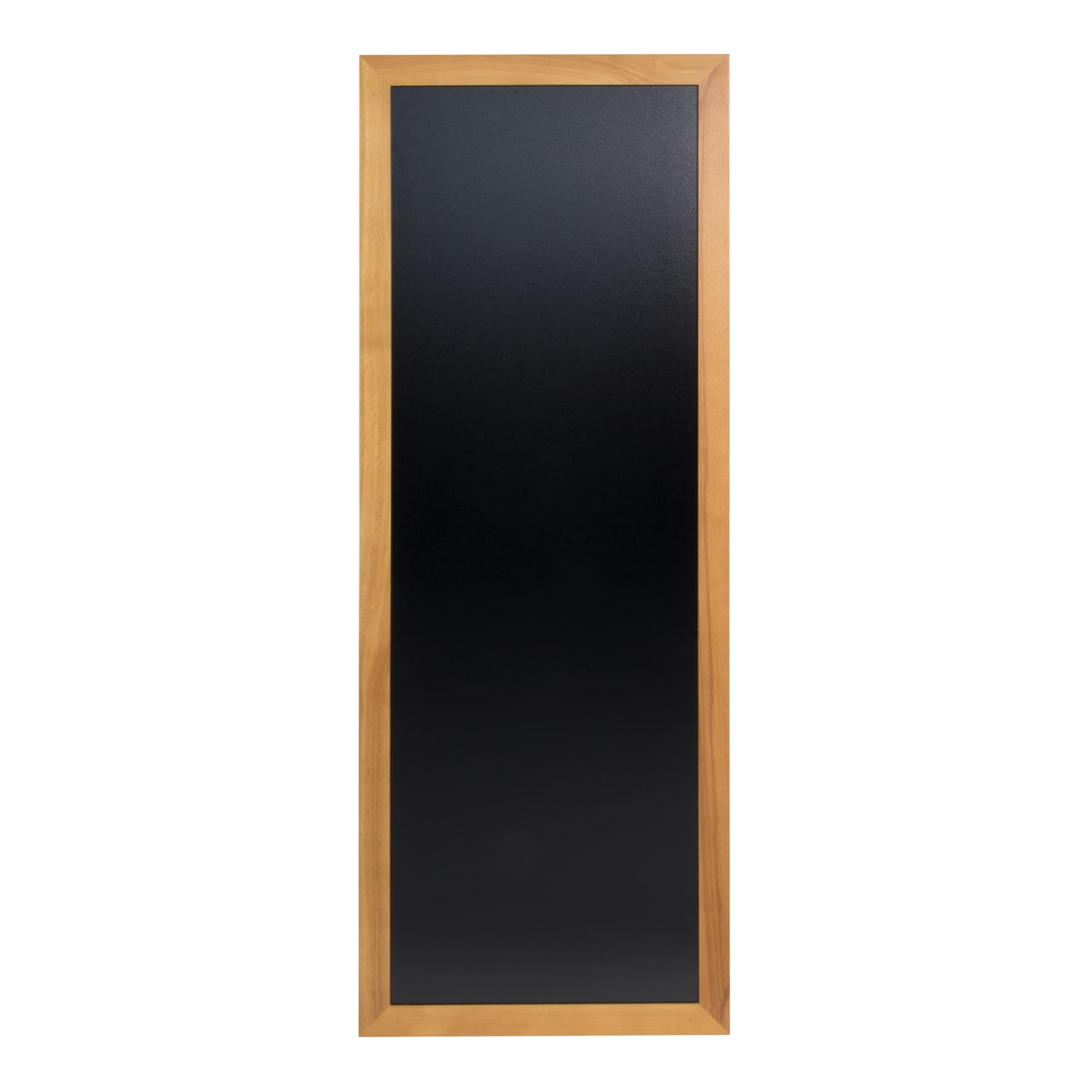 Securit® Ardósia madeira comprida - acabamento teca lacado - kit de fixação incluído - 56x150cm