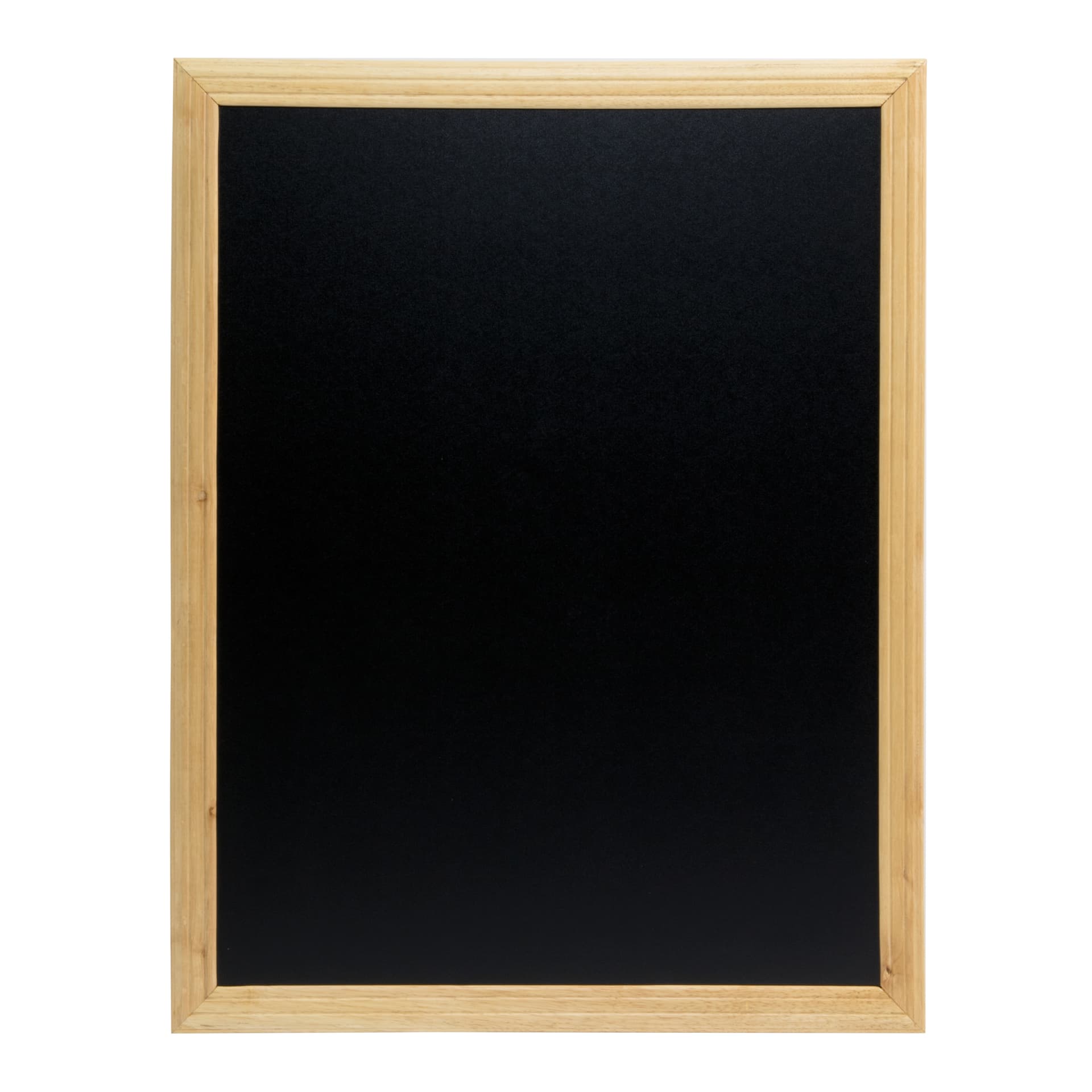 Securit® Quadro Negro Universal 70x90, acabamento faia vernizado
