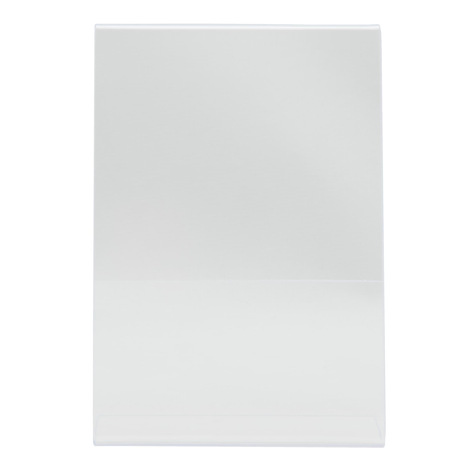 Securit® Porte‑affiche transparent A6 - Forme en L - Acrylique