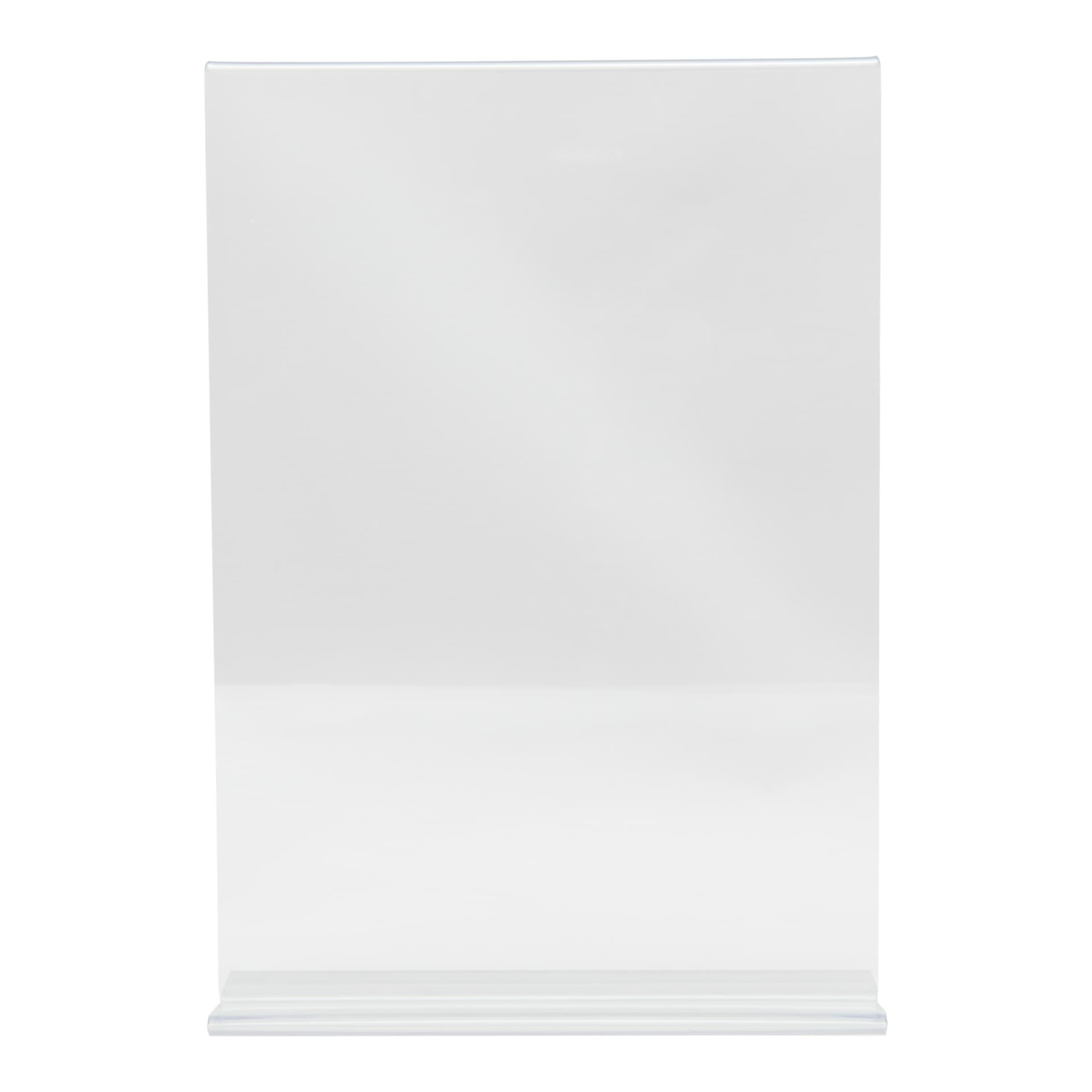 Securit® Porte‑affiche transparent A4 - Vertical - Acrylique - Double-face