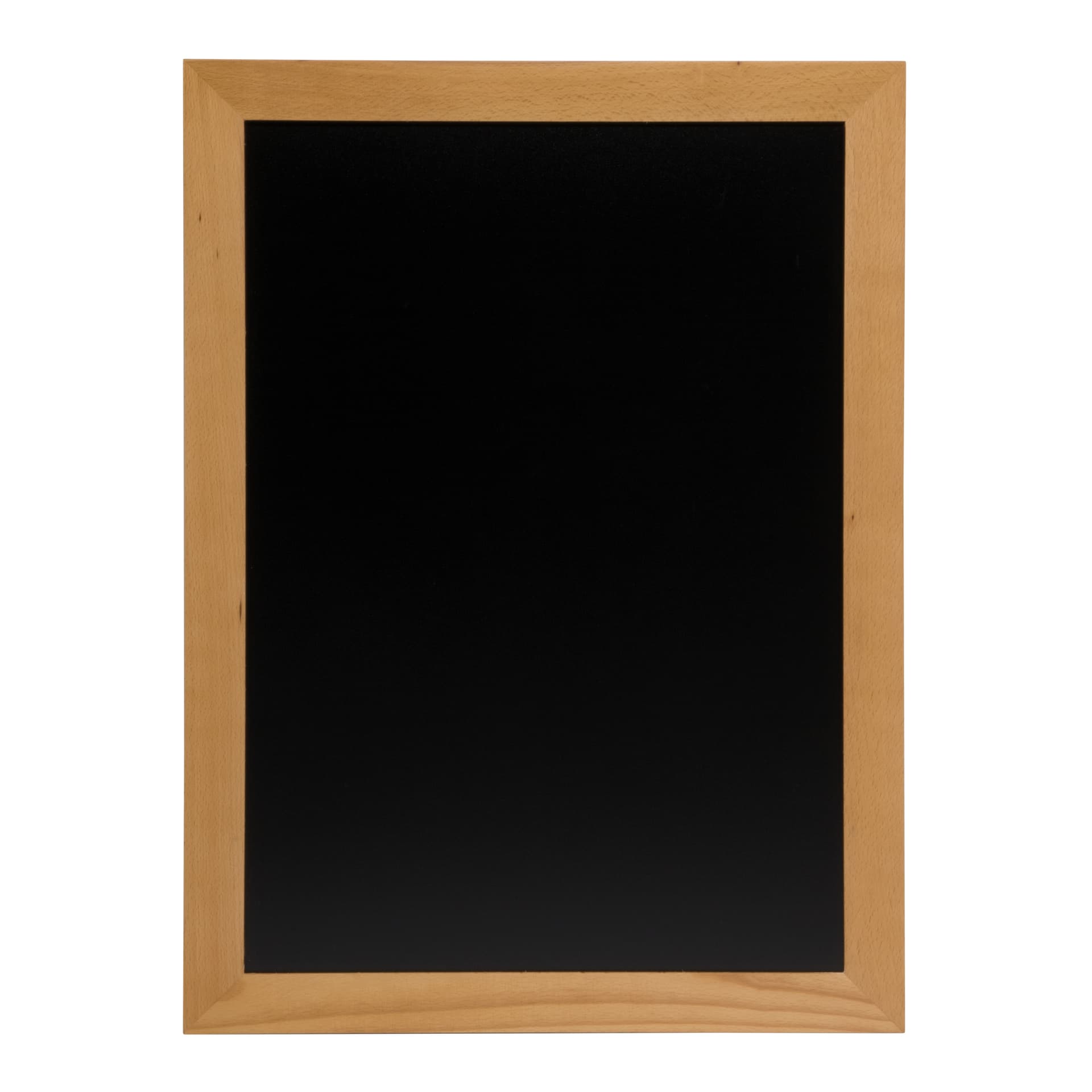 Securit® Ardósia em madeira, Universal - acabamento teca lacado - kit de fixação incluído - 60x80cm