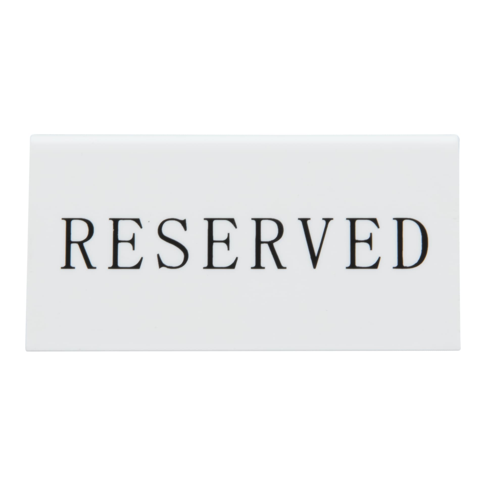 Securit® Placa números clássica branca, FR: 5x Reservado