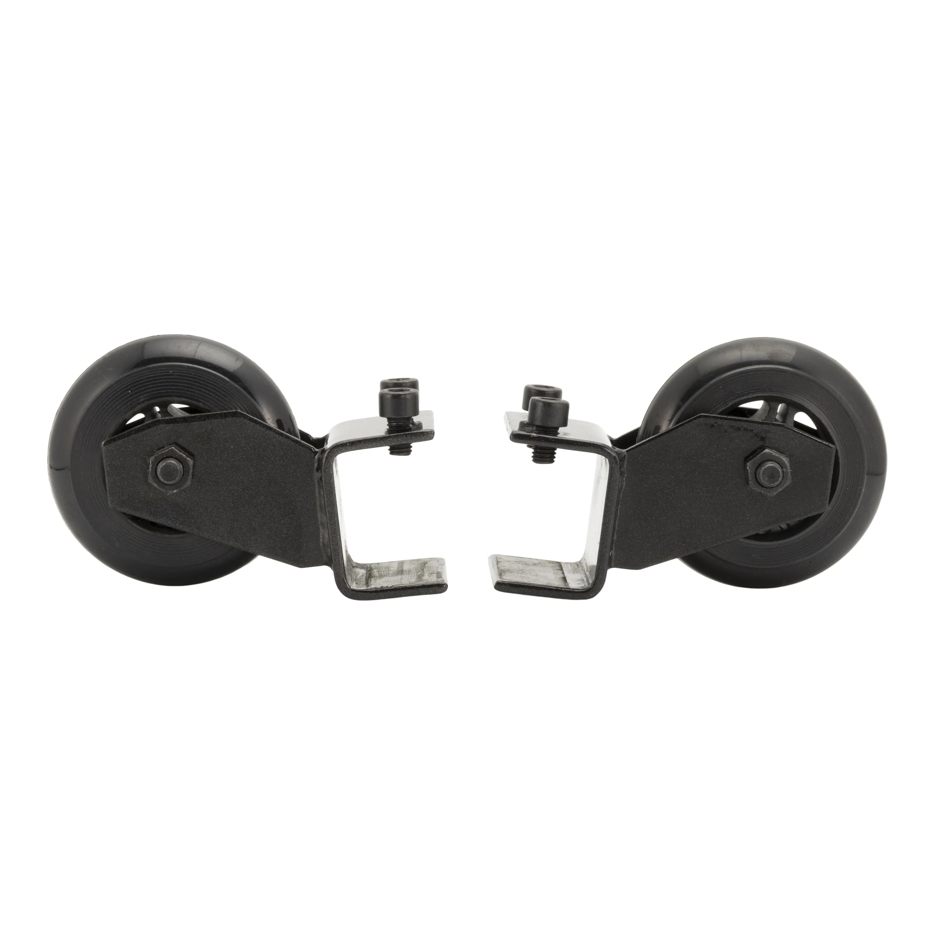 Securit® Paire de Roulettes pour Présentoirs porte-menu - Noir