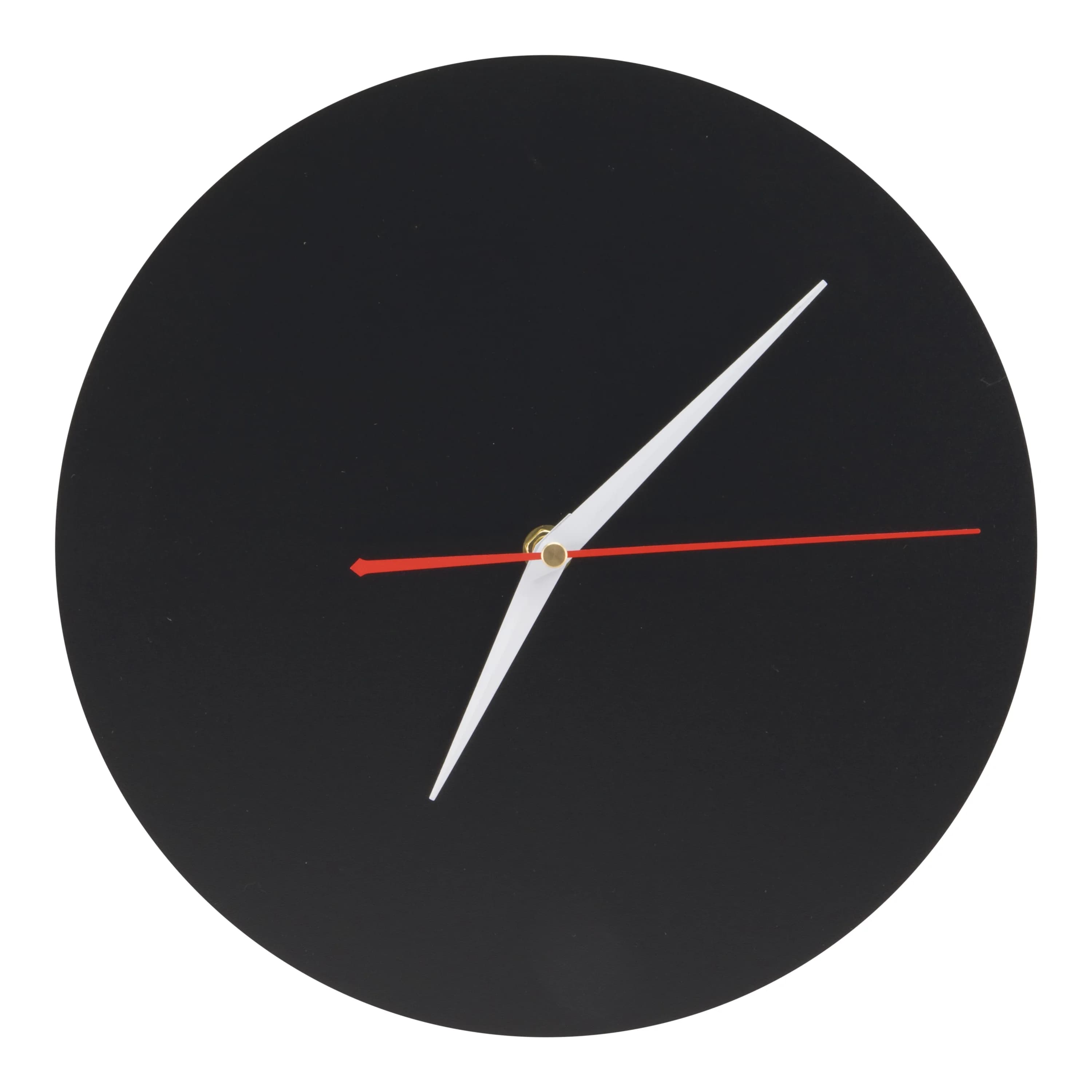 Securit® Ardoise murale - Silhouette Horloge - Feutre-craie et kit velcro pour accrochage mural inclus - Fin de série
