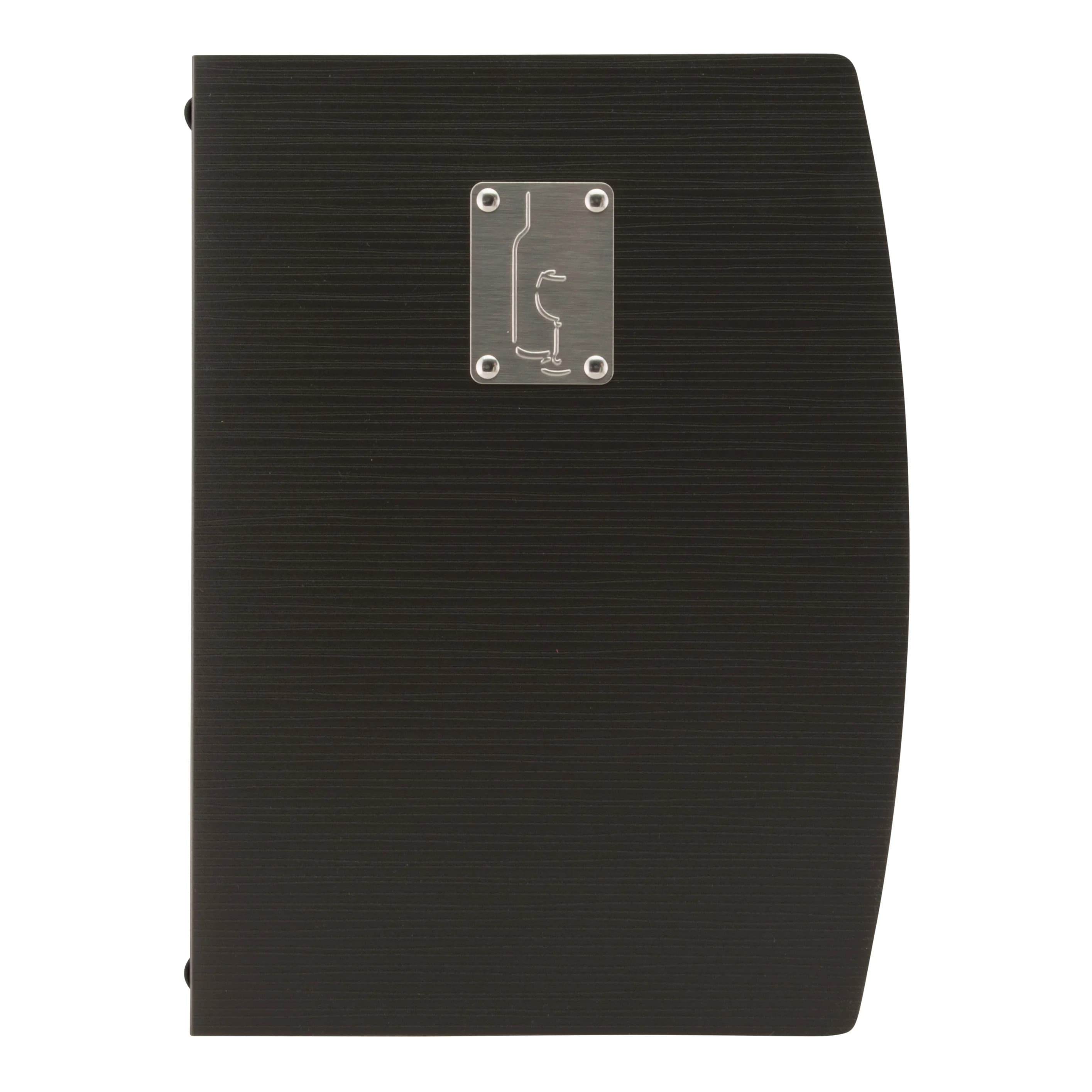 Securit® Protège-menu carte des boissons A4 "Rio" - Noir - Plaque bouteille incluse - 4 vues