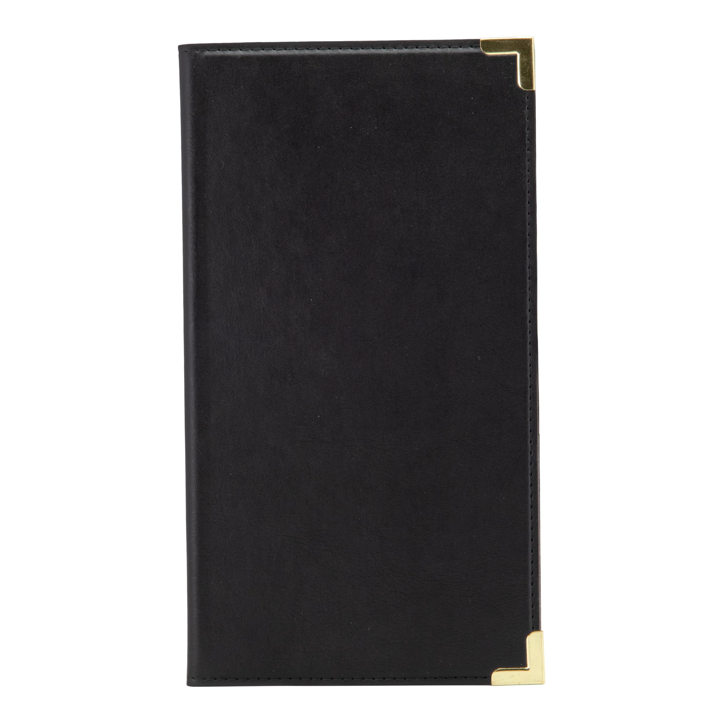Securit® Porte-addition "Classic" - Noir - Simili-cuir