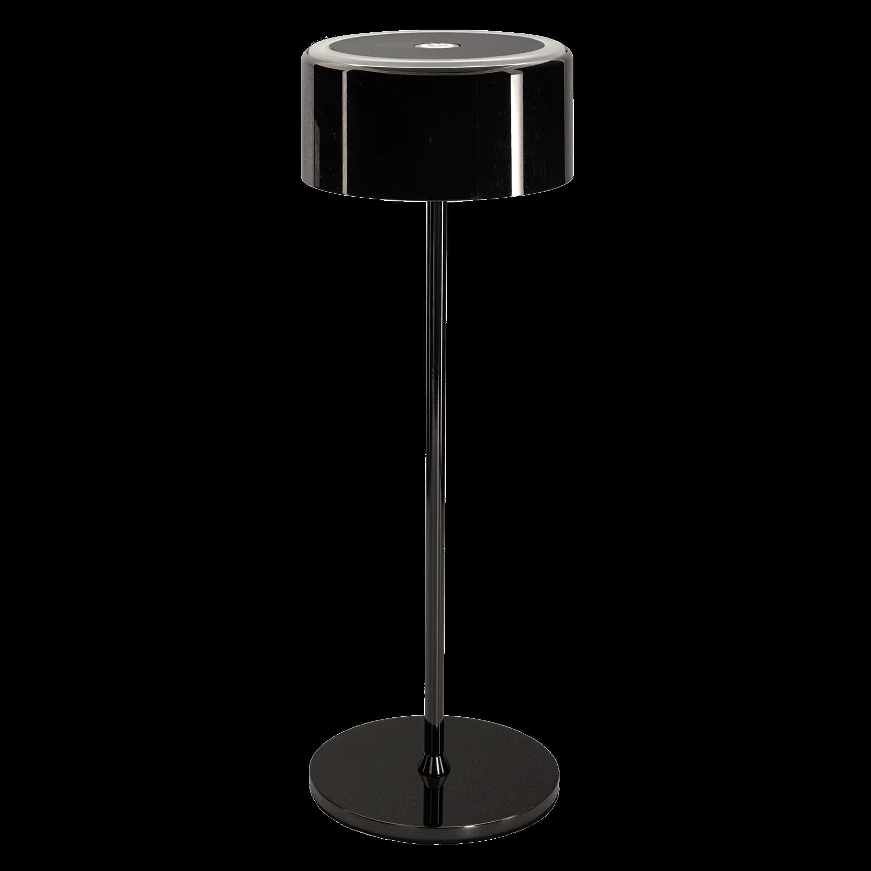 Securit® Lampe de table LED sans fil "Signature" - Noir métallique - Intérieur/Extérieur
