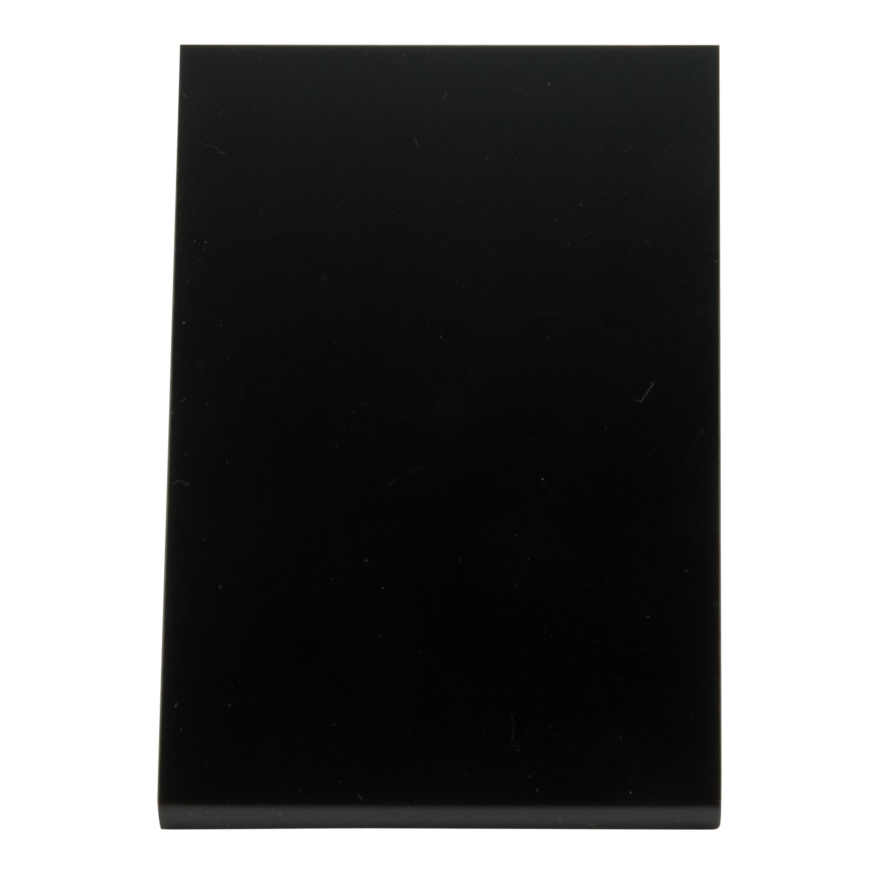 Securit® Lot de 3 Ardoises de table A6 - Noir - Forme en L - Recto mat et Verso brillant