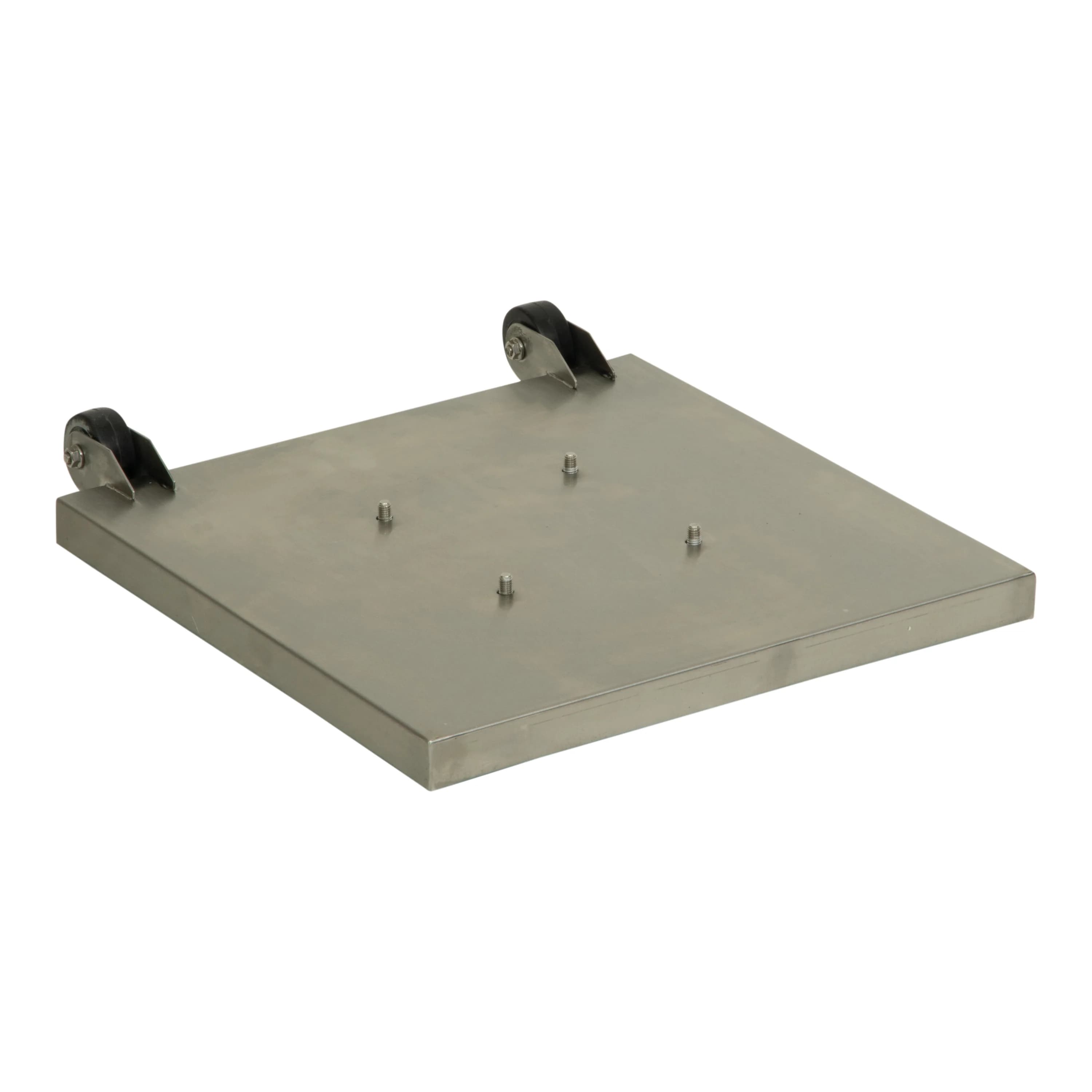 Securit® Socle pour Présentoir porte-menu LED "Stainless Steel" - Acier inoxydable (Pied MCS-BA-120-G1 non inclus)