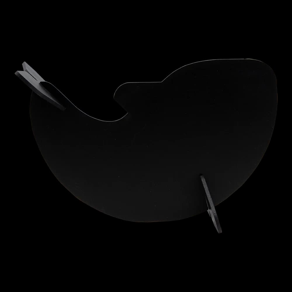 Securit® Ardoise Déco 3D - Silhouette Baleine - Feutre-craie inclus