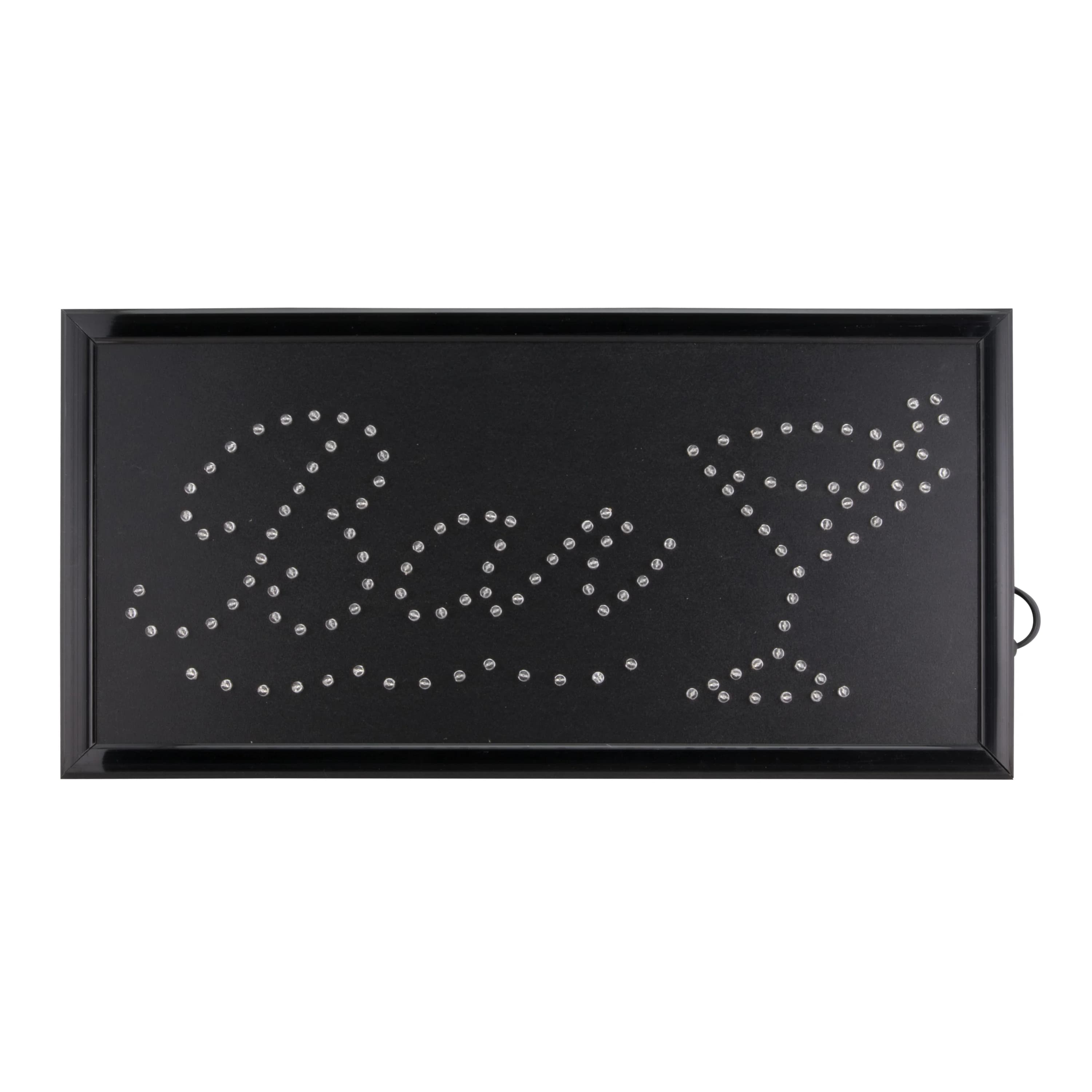 Securit® Enseigne LED "Bar" - Lumière LED RGB avec différents programmes - 220 V AC adaptateur - Câble de 130cm