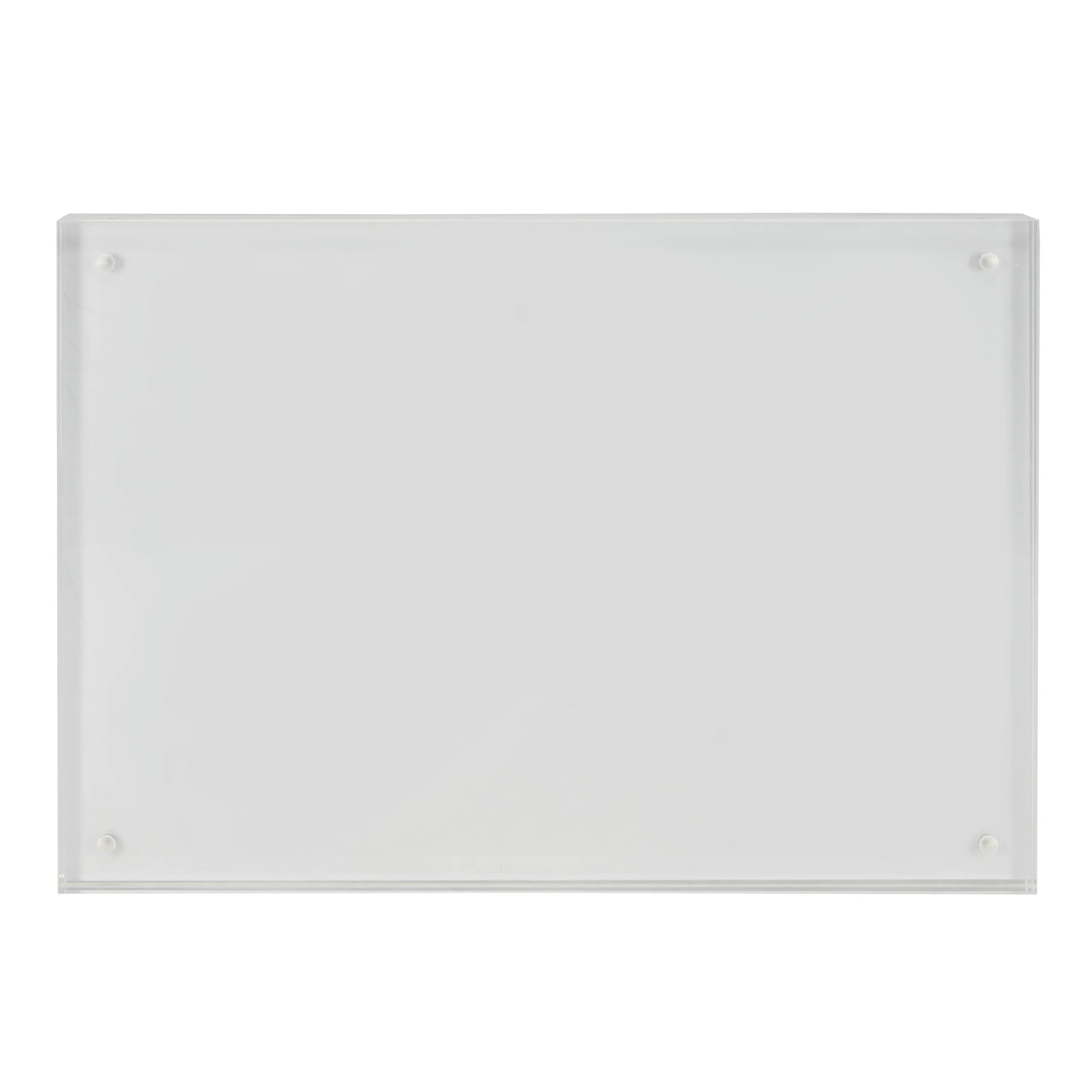 Securit® Porte‑affiche transparent A5 - Acrylique - À utiliser comme cadre simple ou double-face