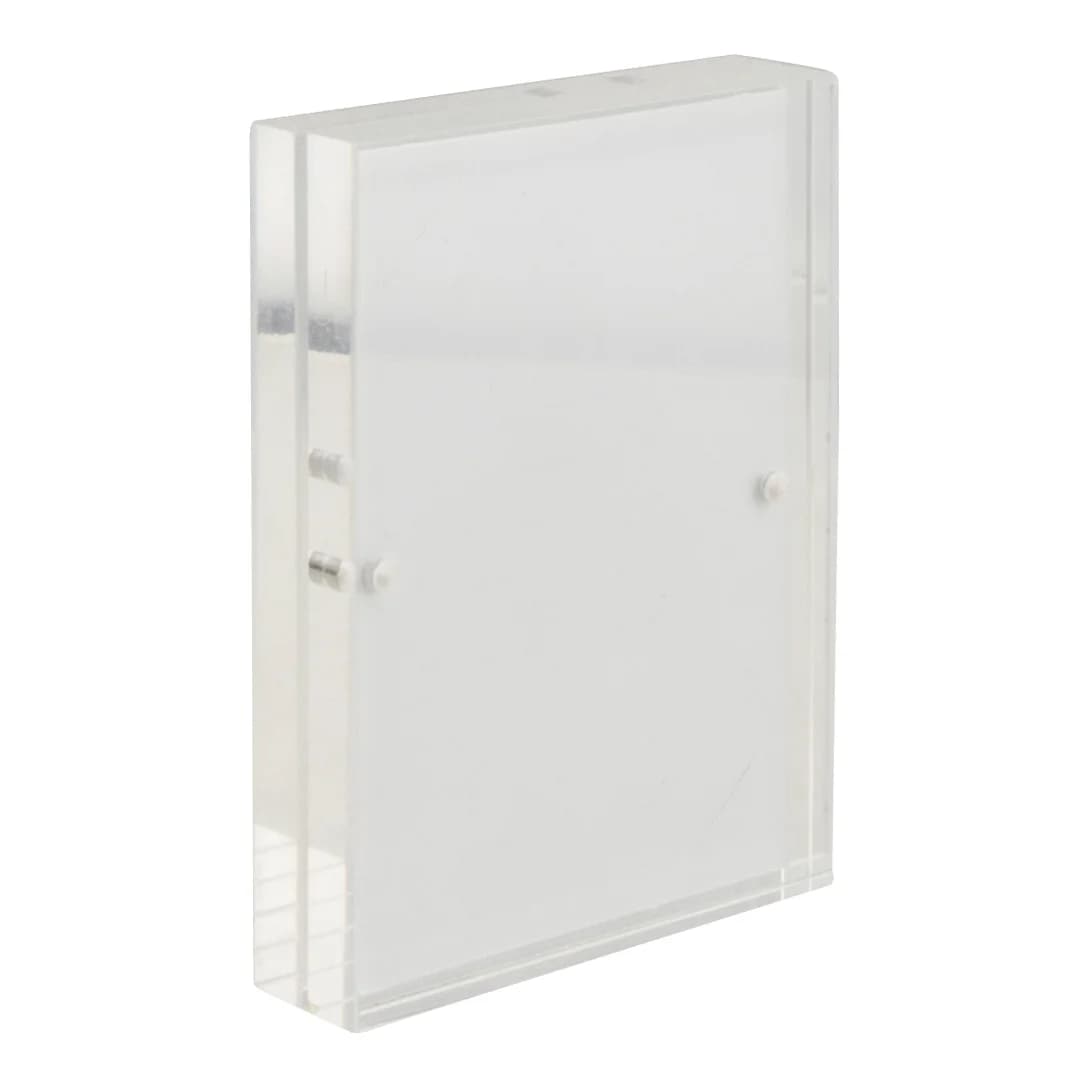 Securit® Porte‑affiche transparent A7 - Acrylique - À utiliser comme cadre simple ou double-face