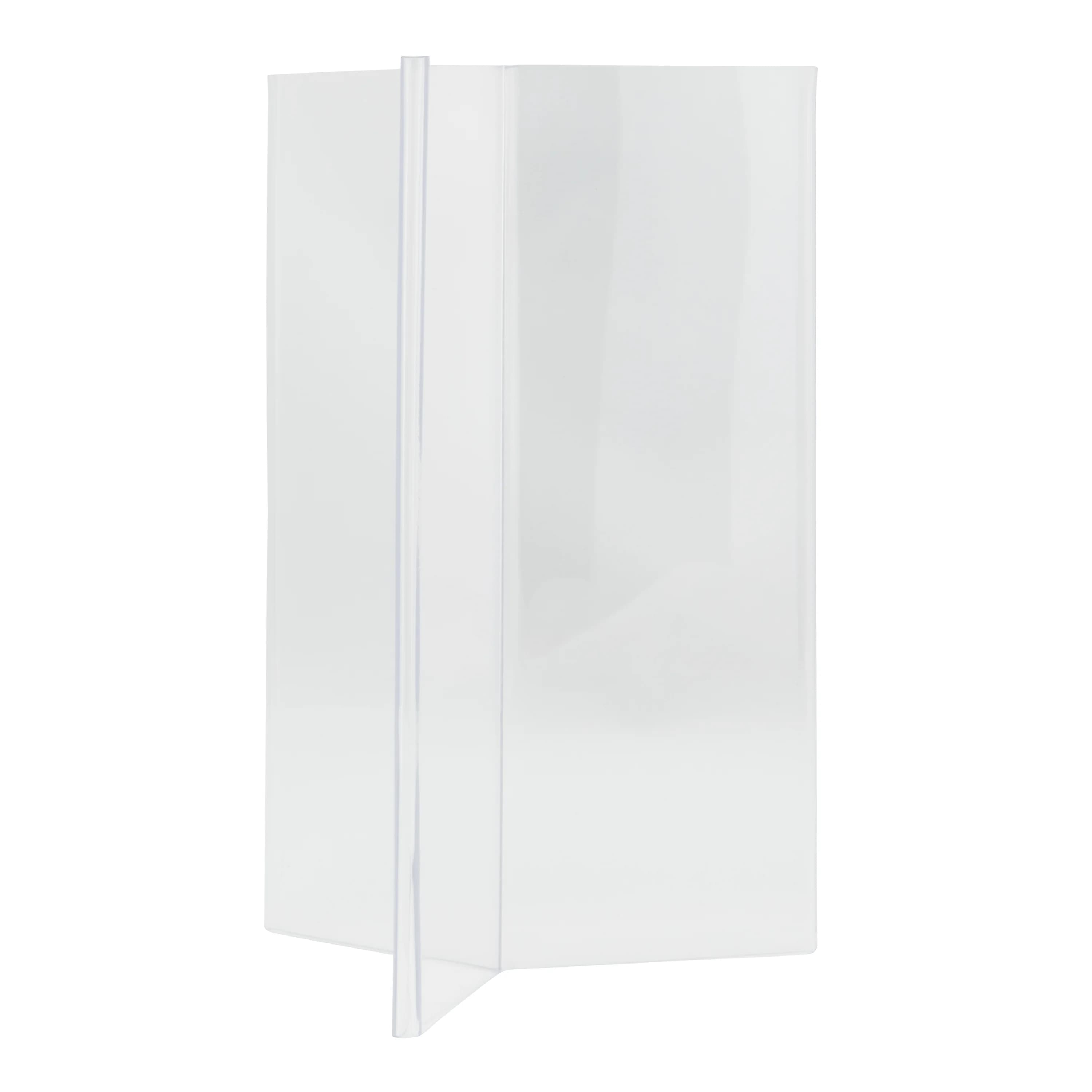 Securit® Porte‑affiche transparent A4 - Forme en Y - Acrylique