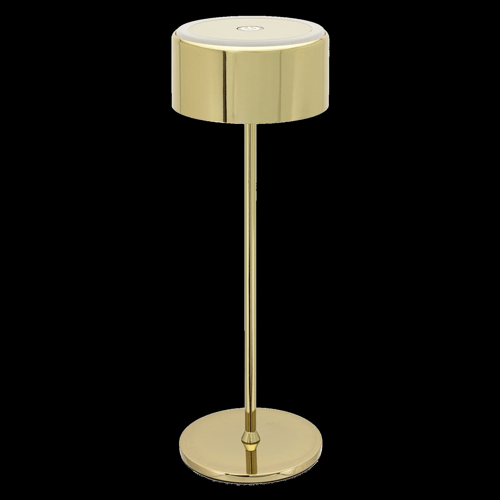 Securit® Lampe de table LED sans fil "Signature" - Doré métallique - Intérieur/Extérieur