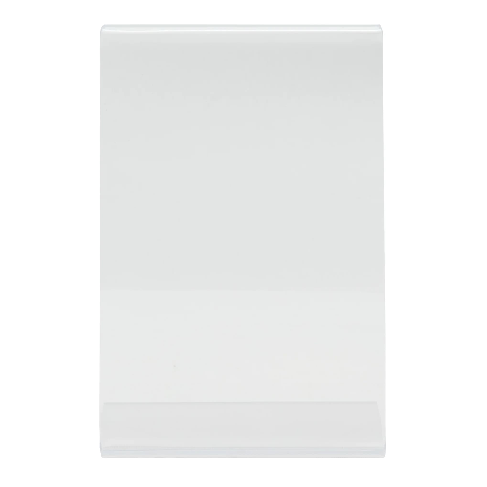 Securit® Porte‑affiche transparent A8 - Forme en L - Acrylique