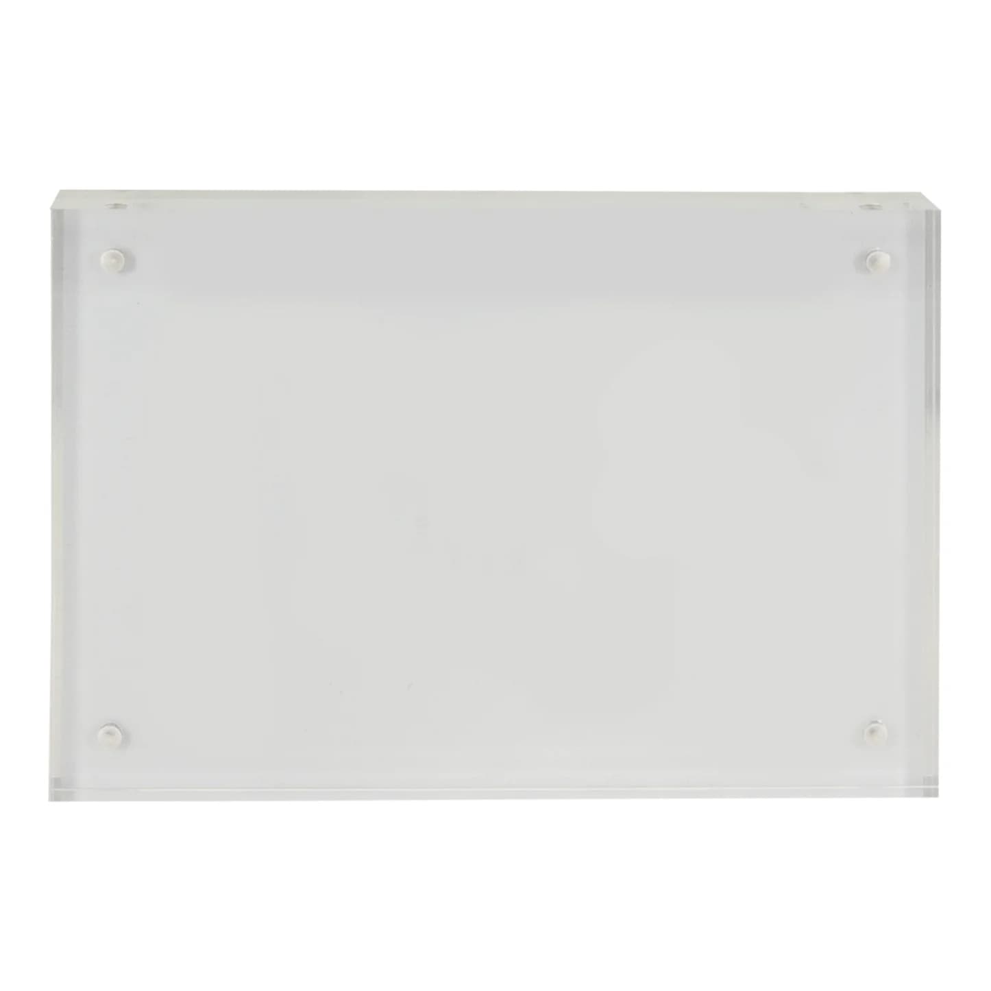Securit® Porte‑affiche transparent A6 - Acrylique - À utiliser comme cadre simple ou double-face