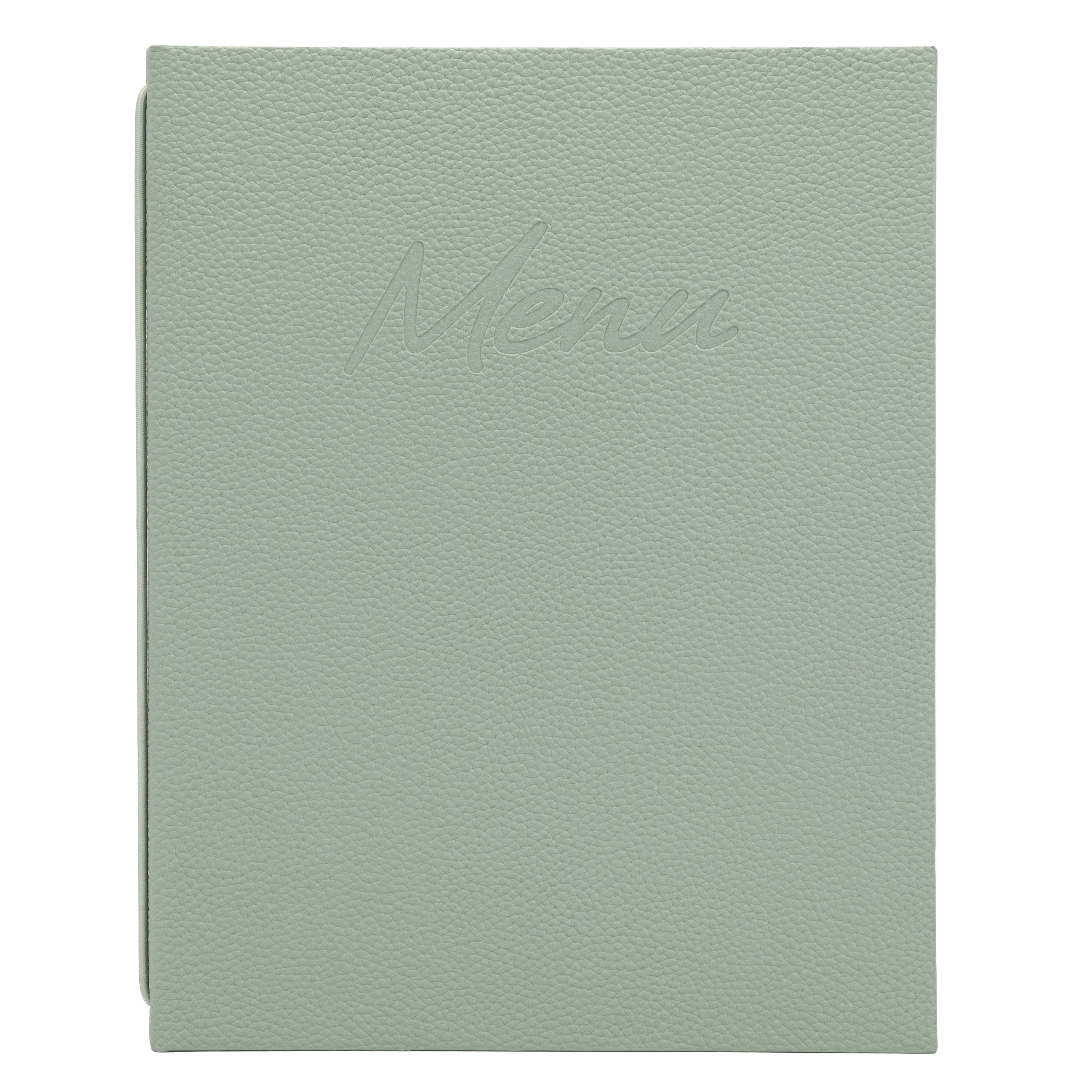 Securit® Protège-menu A4 "Signature" - Vert - 4 vues