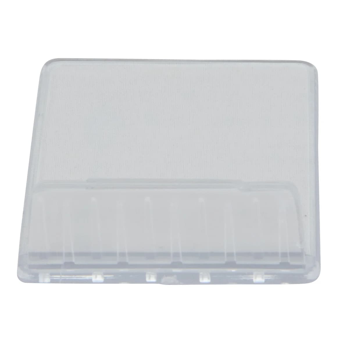 Securit® Lot de 10  Portes-étiquettes acryliques - Transparant - Suport vertical à partir d'une surface horizontale (Éti